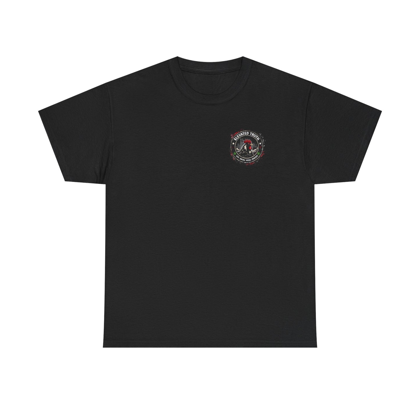 Funny Badass Rooster T-Shirt — "Best Part of My Day Is F*cking Yours Up"