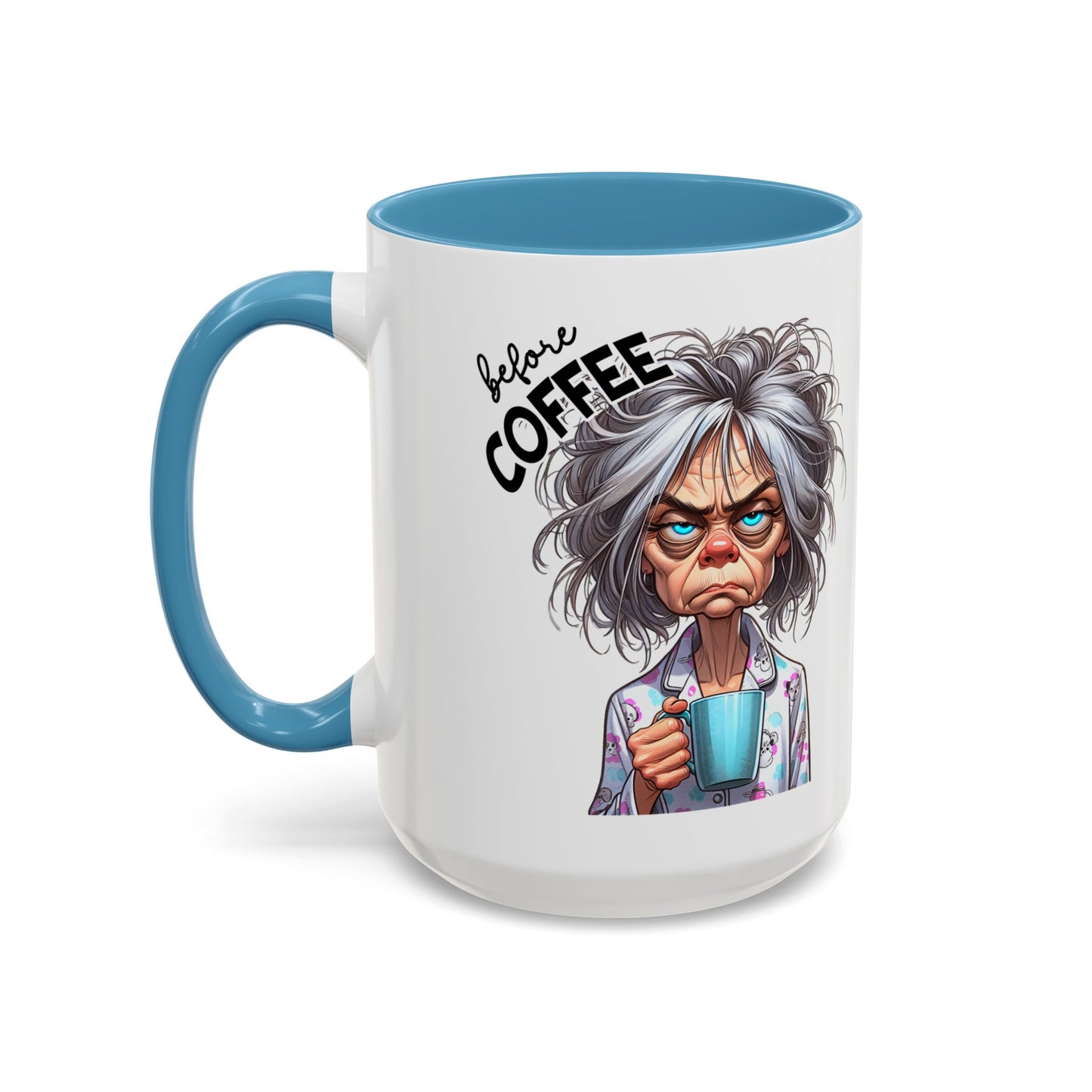 Funny Before & After Coffee Mug — Haggard Before, Fabulous After (11/15oz)