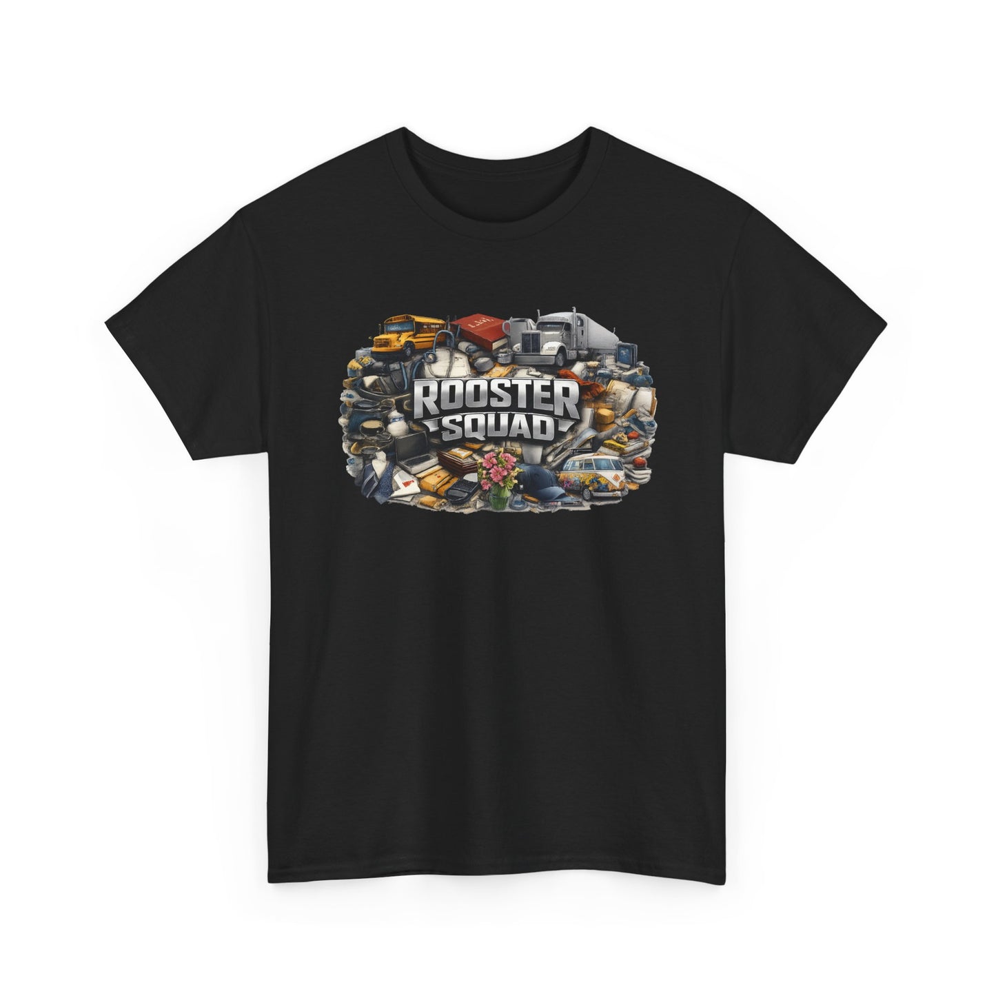 Rooster Squad STRONGER TOGETHER - WE ARE MANY — Vintage Farming / Barnyard Crew Shirt