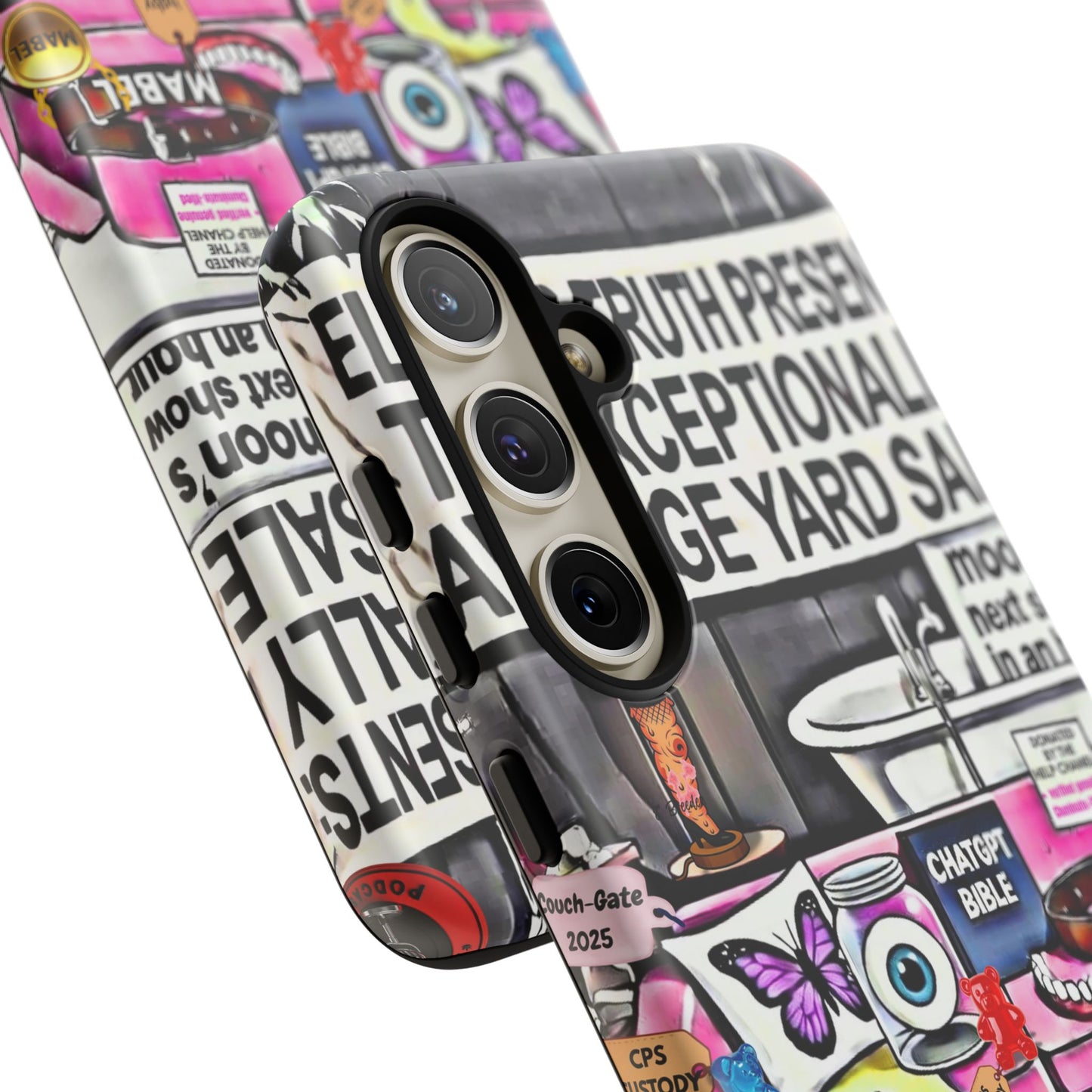 Full - 'Elevated Truth Presents: The Exceptionally Average Yard Sale' Illustrated Design