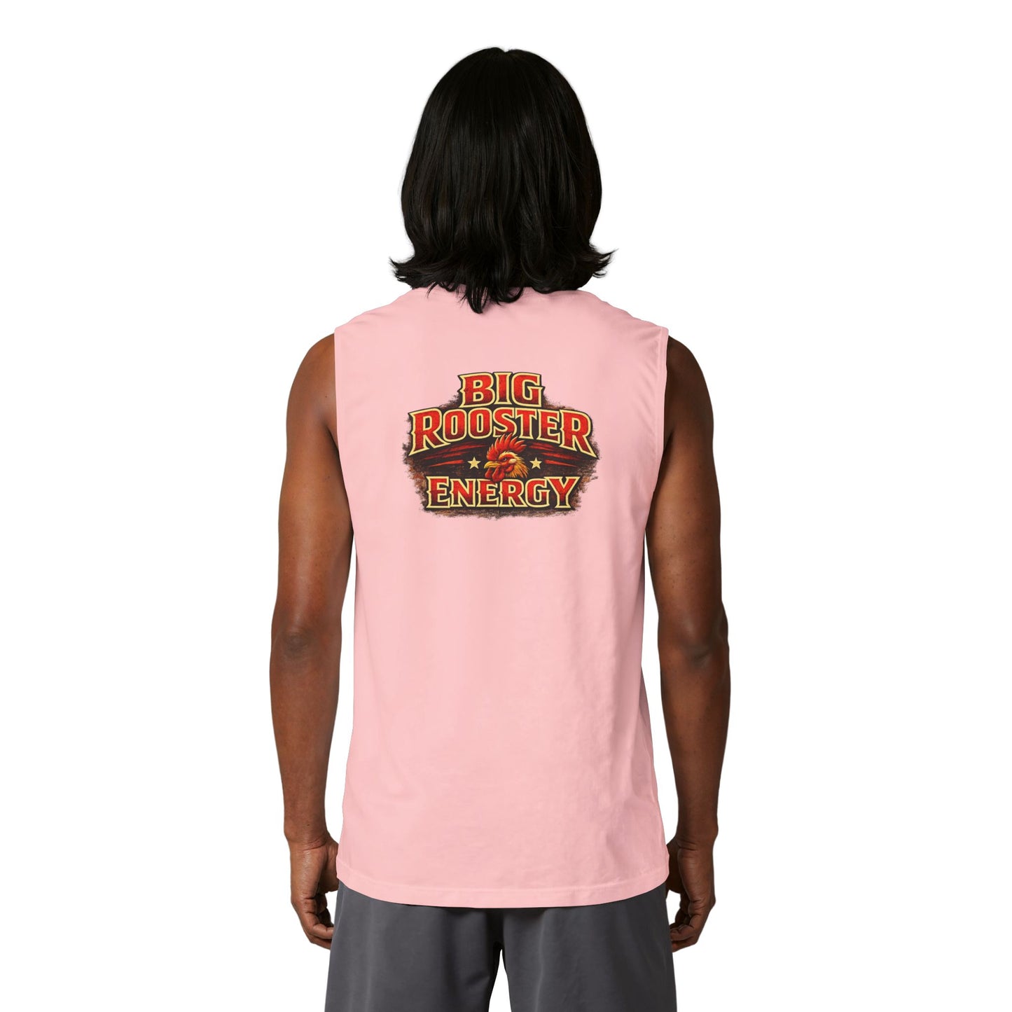 Rooster Energy Men's Tank — Big Rooster Energy Muscle Tank Top