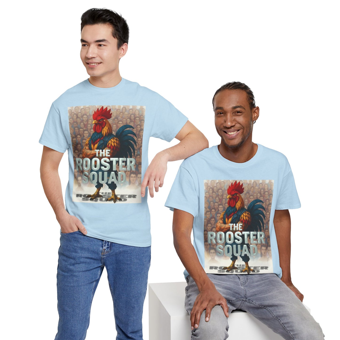 Rooster Squad T-Shirt — Rock With Our Flock Tee