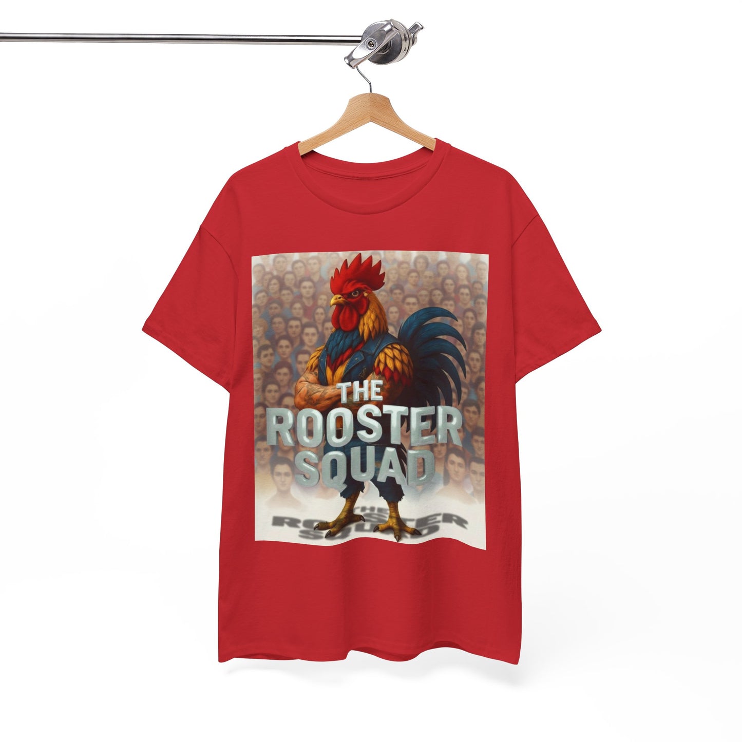 Rooster Squad T-Shirt — Rock With Our Flock Tee