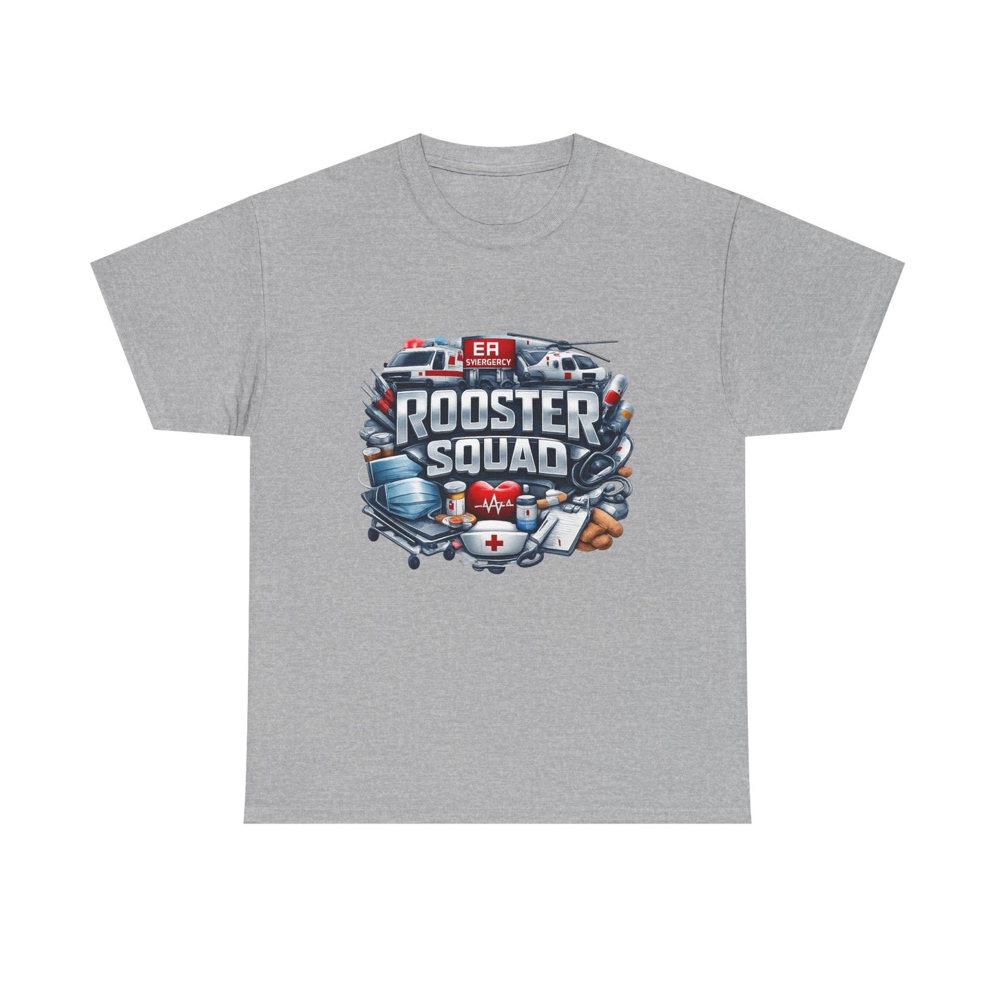 Rooster Squad ER Team T-Shirt — Emergency Medical Technician Paramedic Tee