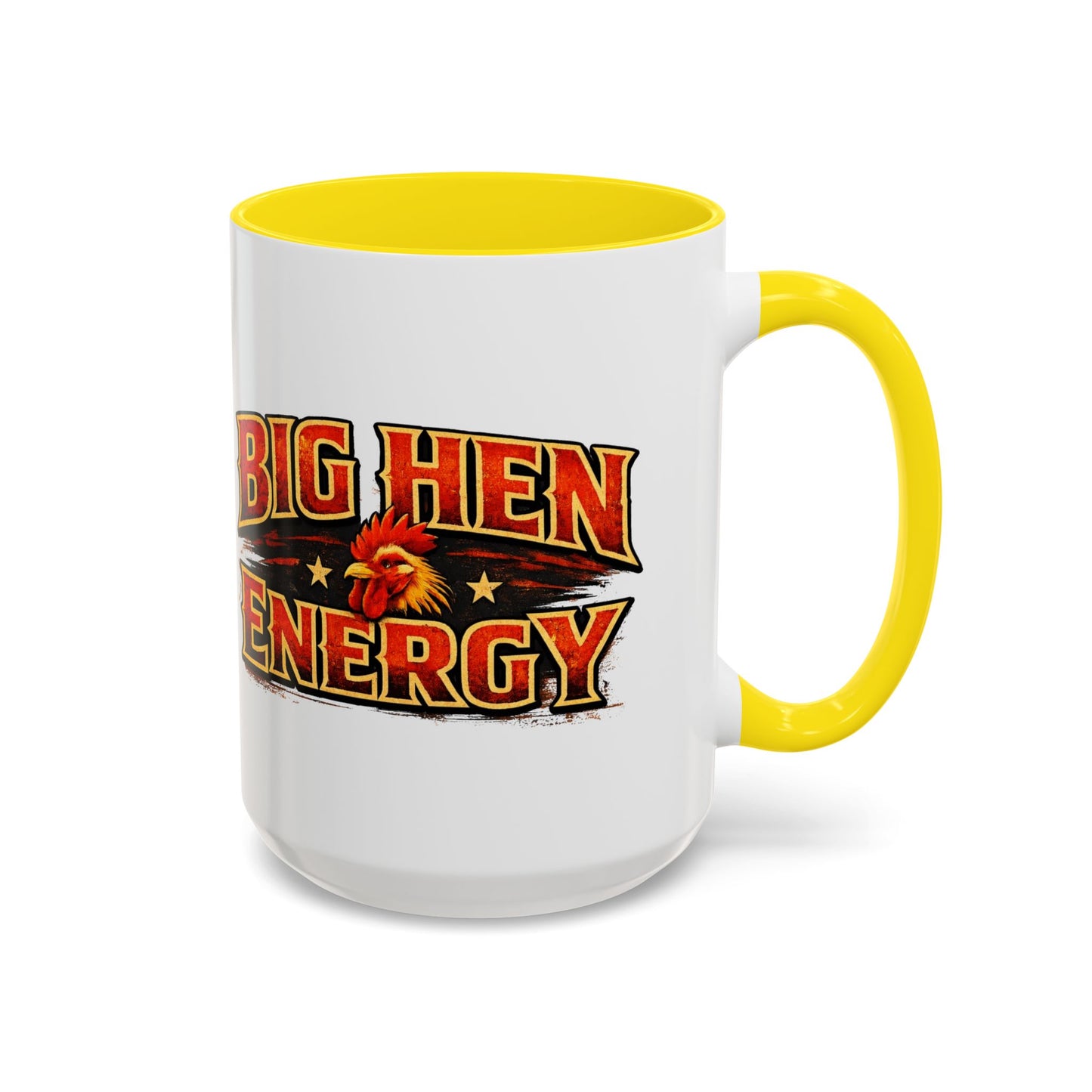 Rooster Squad Coffee Mug — “Big Hen Energy” Funny Farm Chicken Gift