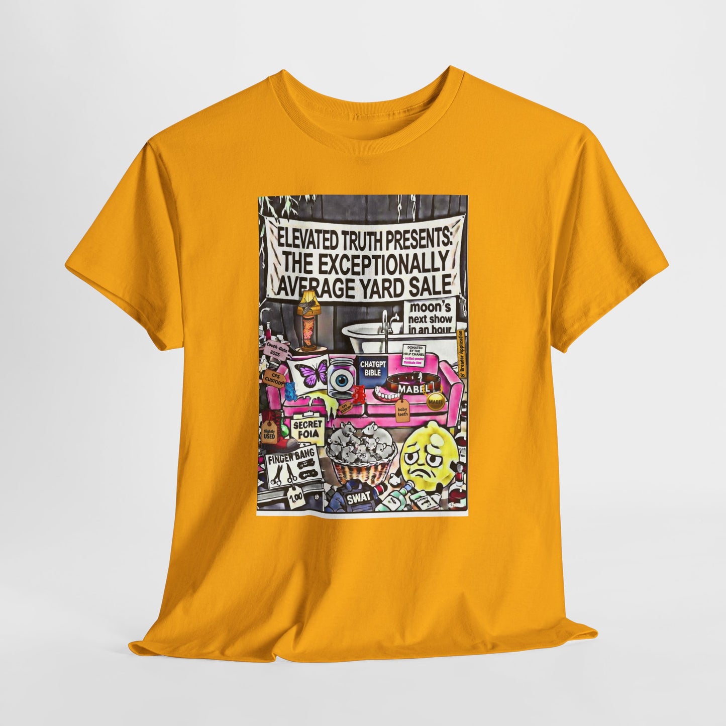 Funny YouTube Streets 'End of the Year YARDSALE!' T‑Shirt