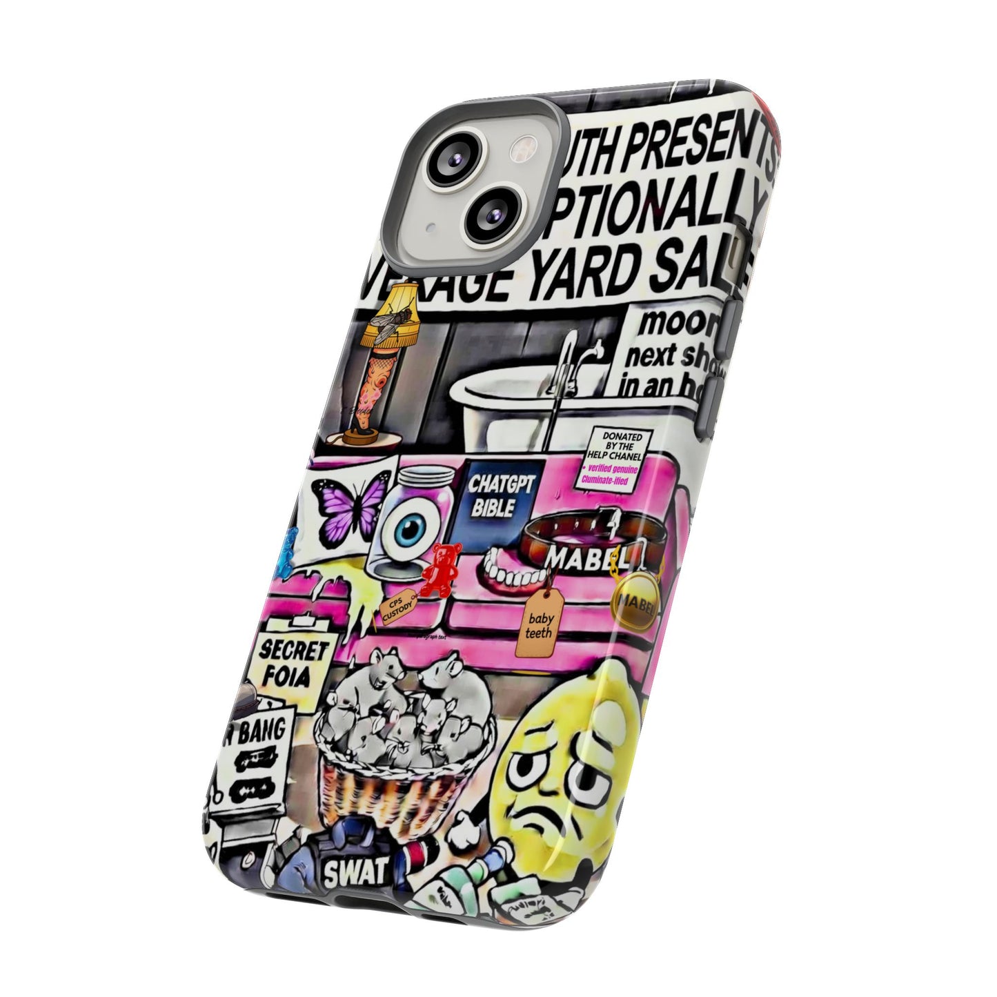 Full - 'Elevated Truth Presents: The Exceptionally Average Yard Sale' Illustrated Design