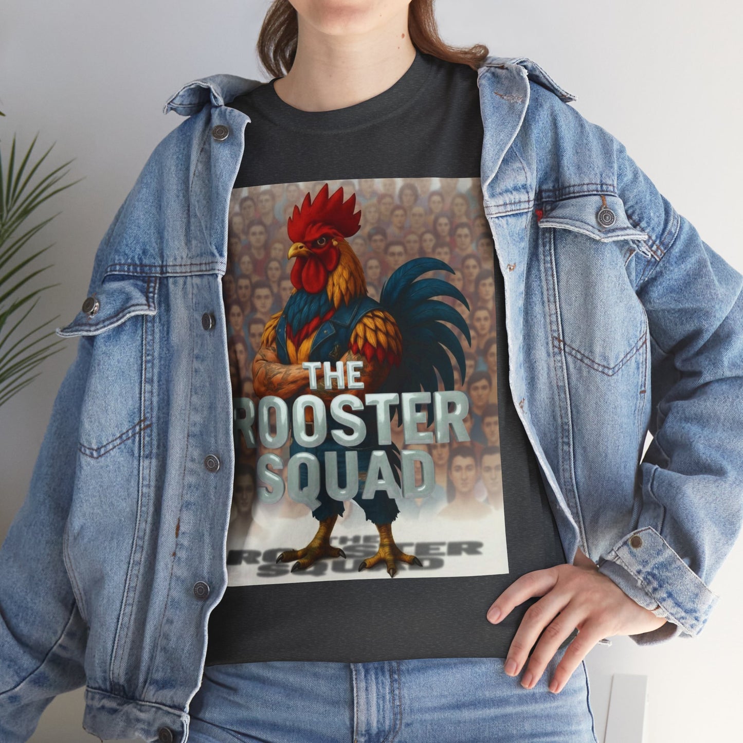 Rooster Squad T-Shirt — Rock With Our Flock Tee