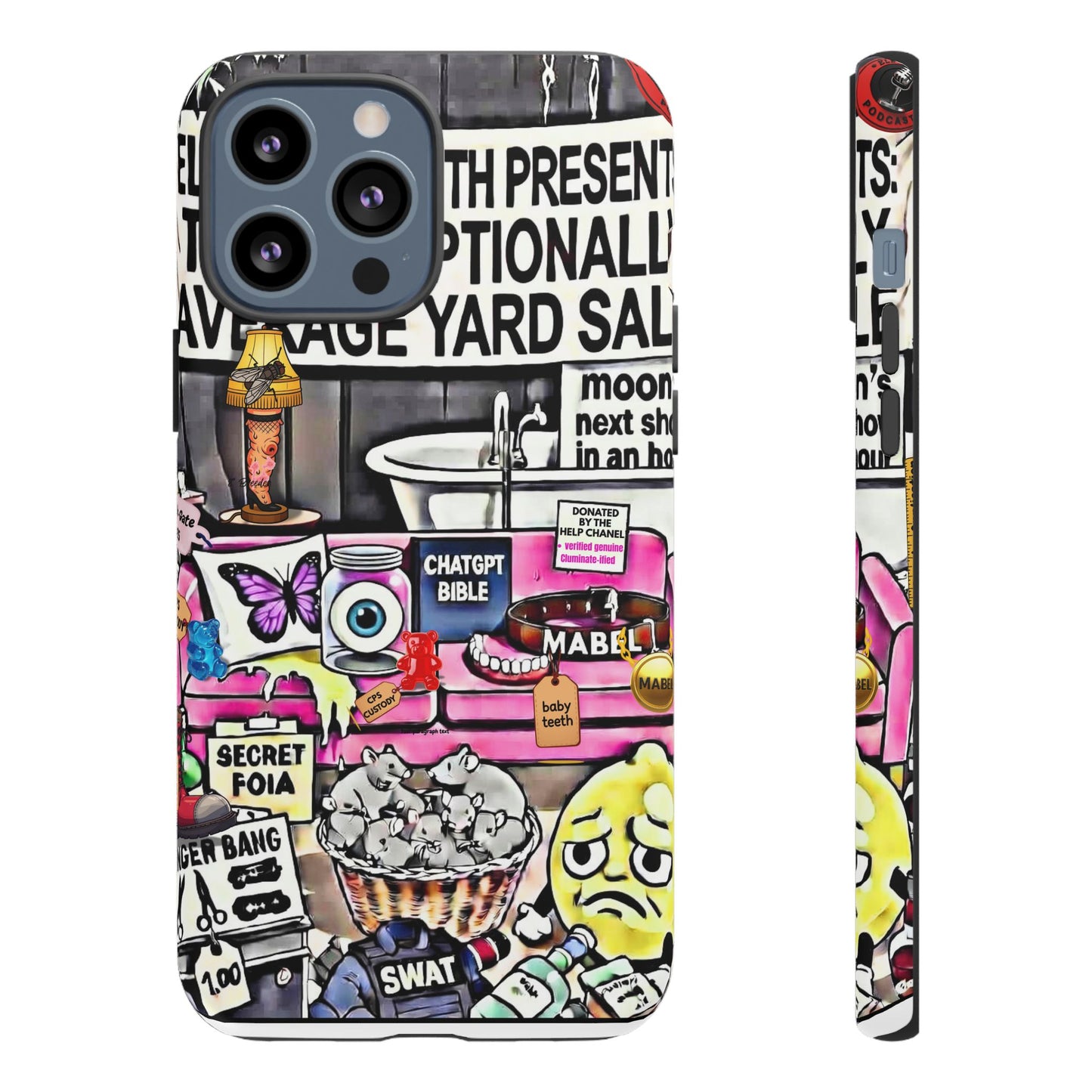 Full - 'Elevated Truth Presents: The Exceptionally Average Yard Sale' Illustrated Design