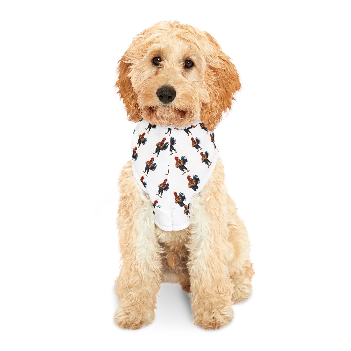 Elevated Truth Rooster All-Over Print Pet Hoodie