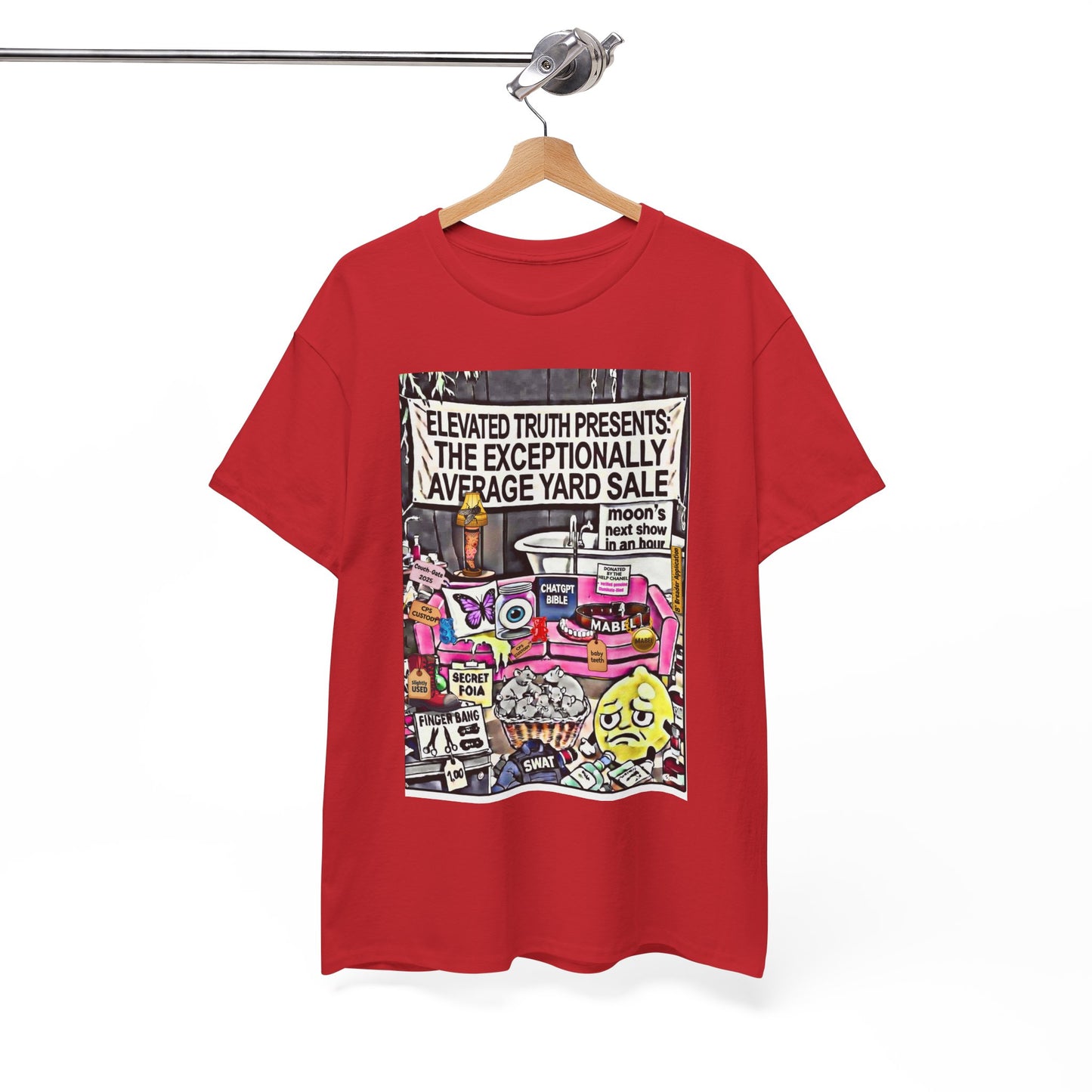 Funny YouTube Streets 'End of the Year YARDSALE!' T‑Shirt