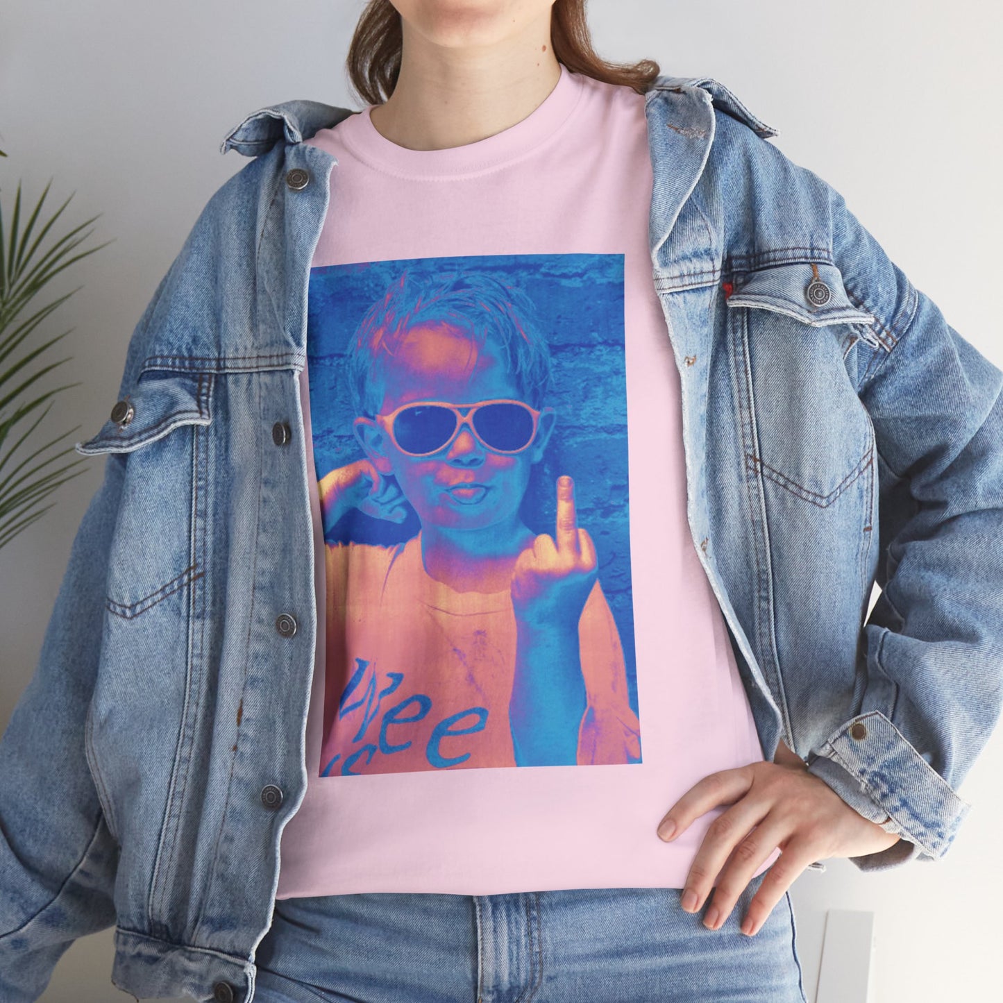 Sassy Girl Middle Finger T-Shirt — Funny Bold Graphic Tee