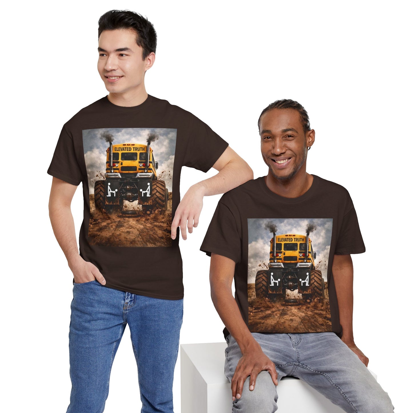 ELEVATED TRUTH'S MONSTER BUS   Graphic T-Shirt
