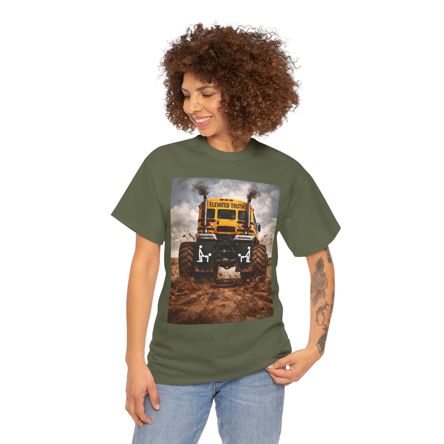 ELEVATED TRUTH'S MONSTER BUS   Graphic T-Shirt