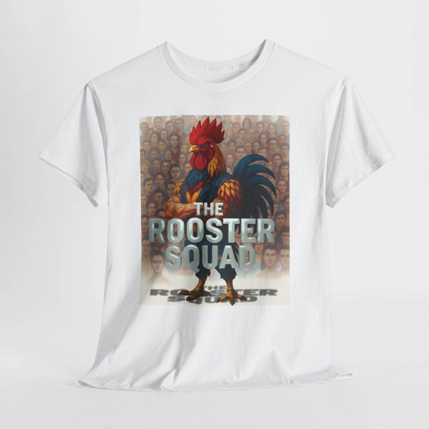 Rooster Squad T-Shirt — Rock With Our Flock Tee