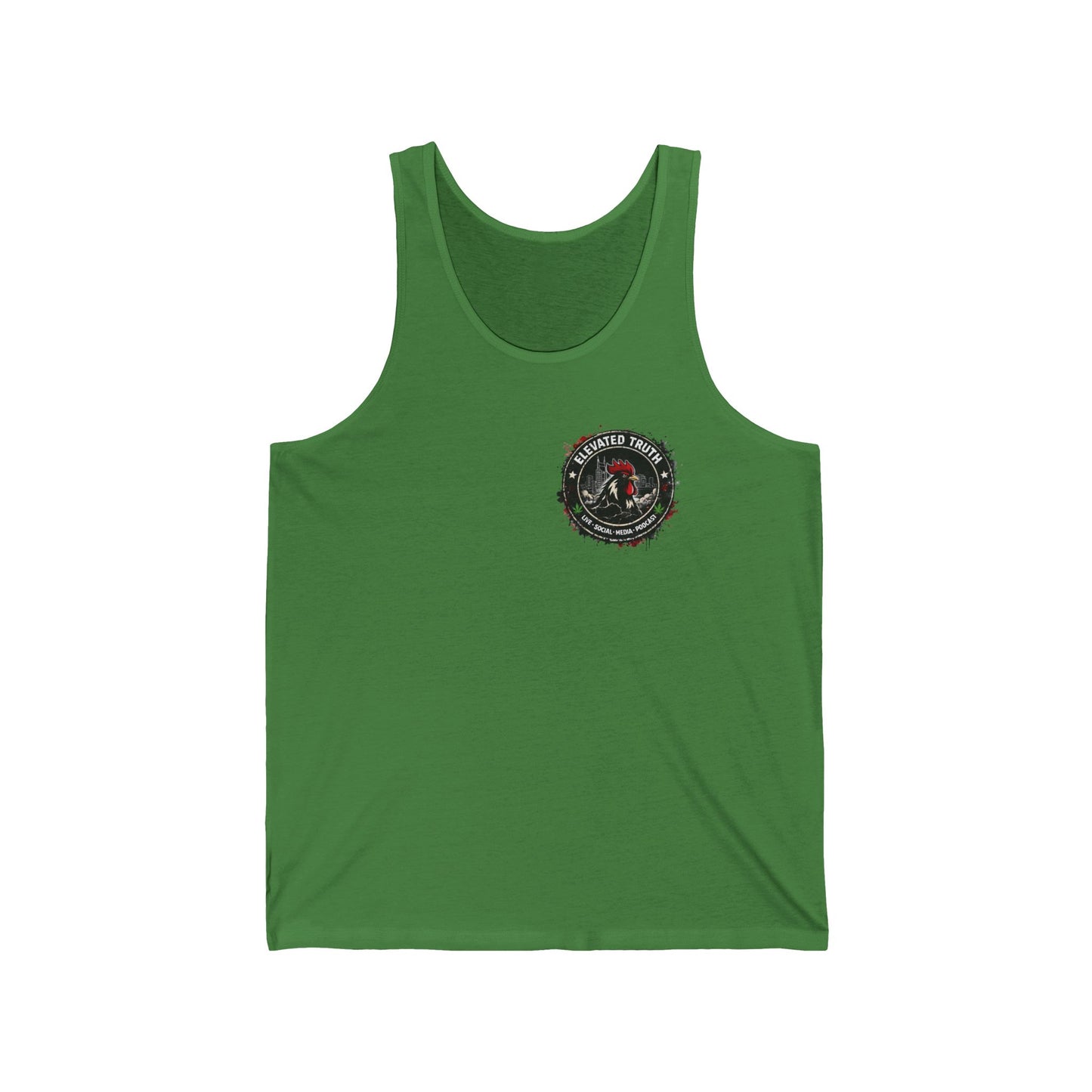 God Is Great Tank Top — Funny Cannabis & Party Quote Muscle Tee
