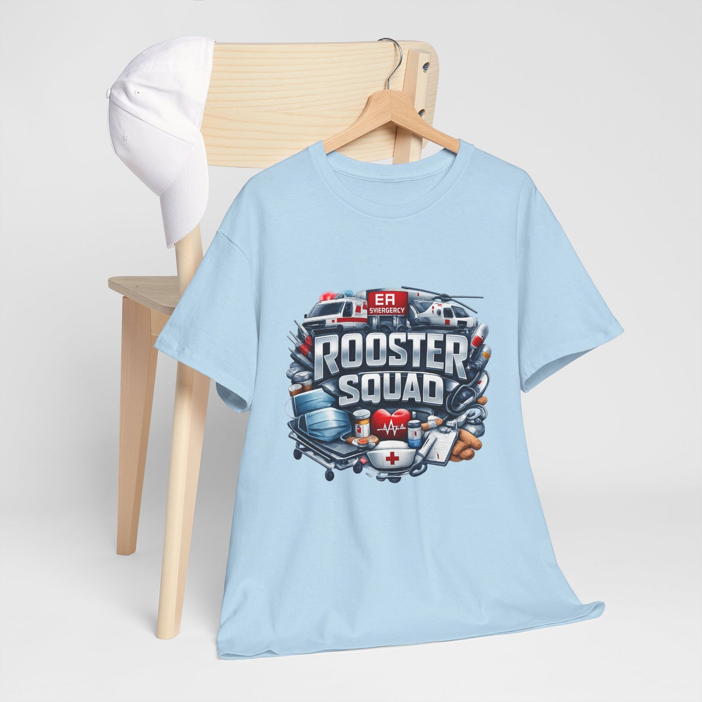 Rooster Squad ER Team T-Shirt — Emergency Medical Technician Paramedic Tee