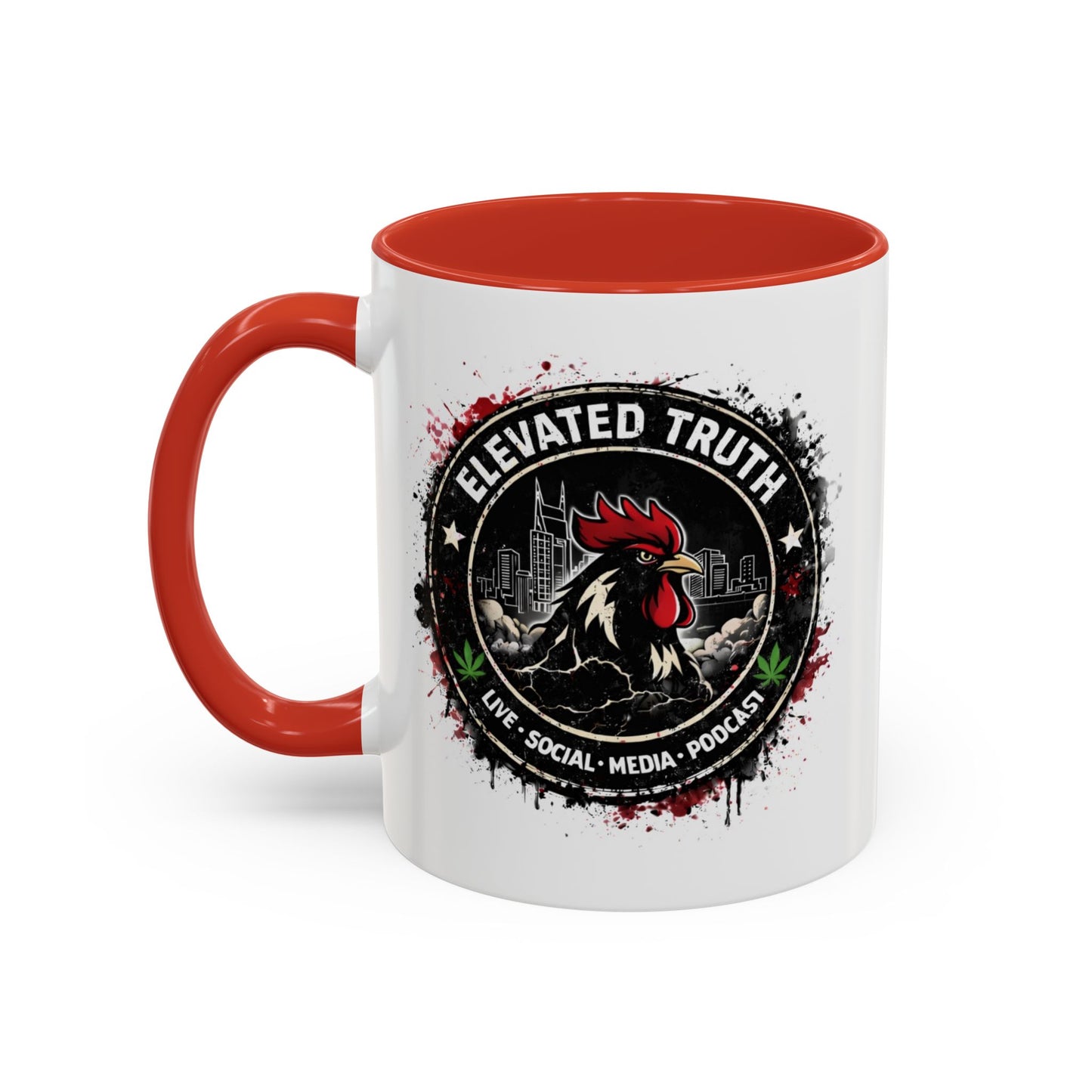 Respectfully Coffee Mug — Funny 'I've Seen Some Things' Cockroach Cartoon Accent Mug (11/15oz)