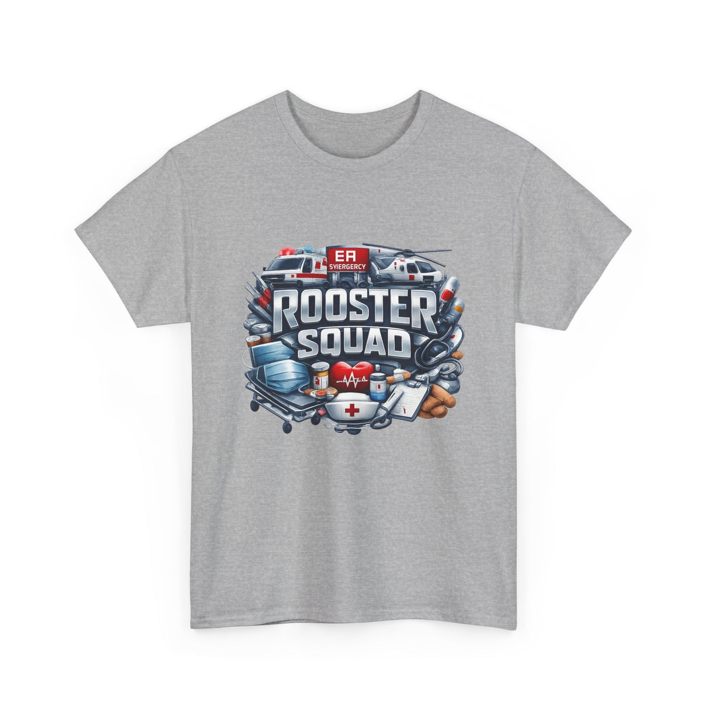 Rooster Squad ER Team T-Shirt — Emergency Medical Technician Paramedic Tee