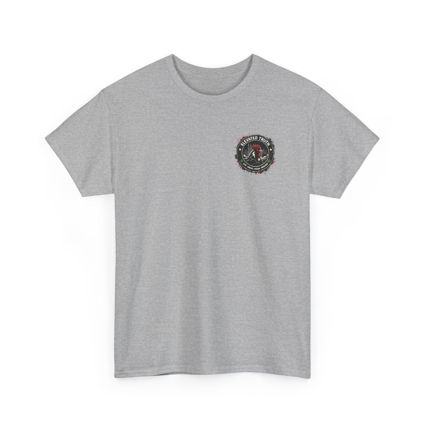 Funny Badass Rooster T-Shirt — "Best Part of My Day Is F*cking Yours Up"