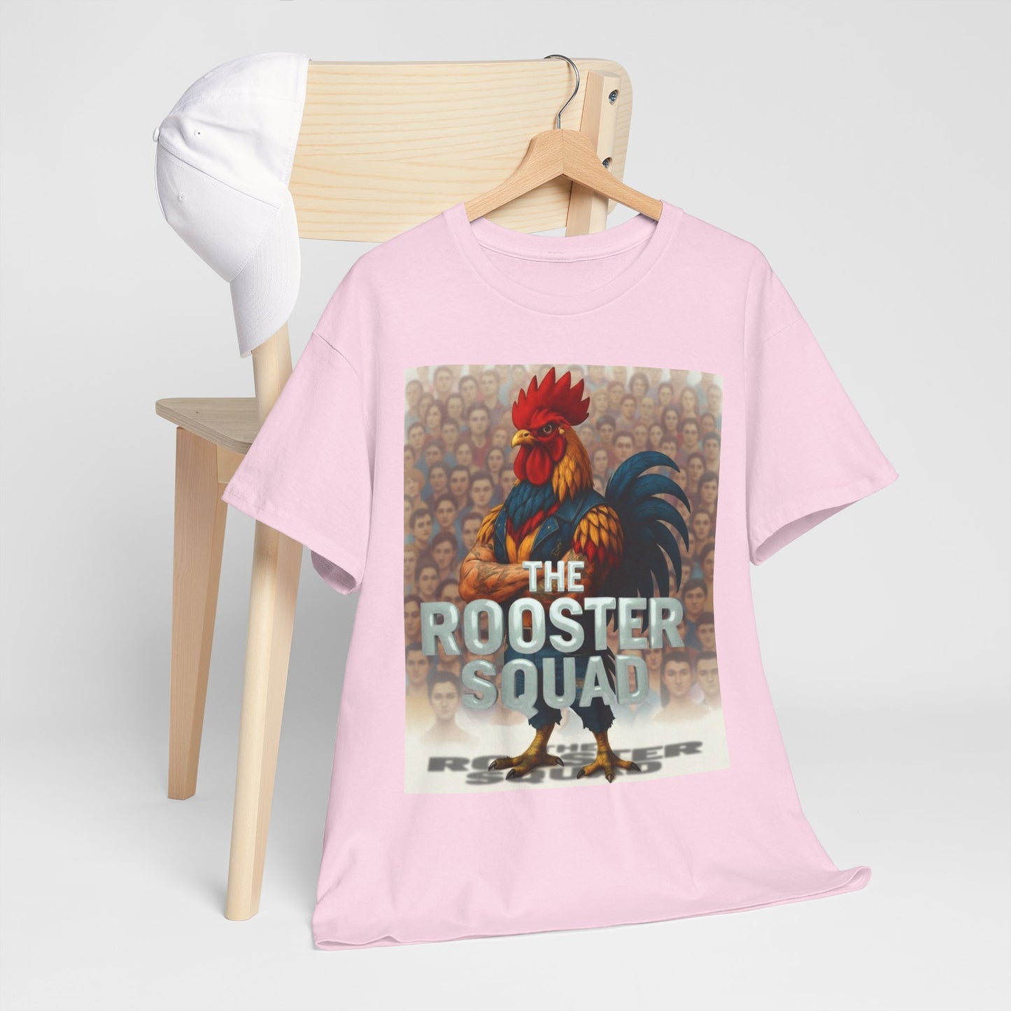 Rooster Squad T-Shirt — Rock With Our Flock Tee