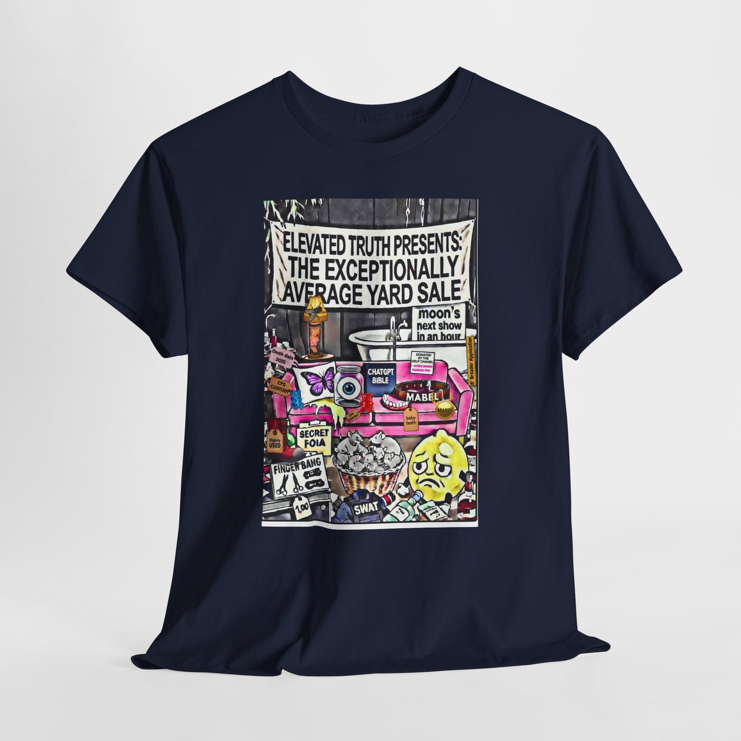 Funny YouTube Streets 'End of the Year YARDSALE!' T‑Shirt