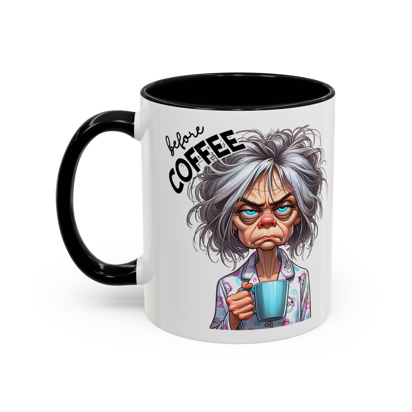 Funny Before & After Coffee Mug — Haggard Before, Fabulous After (11/15oz)