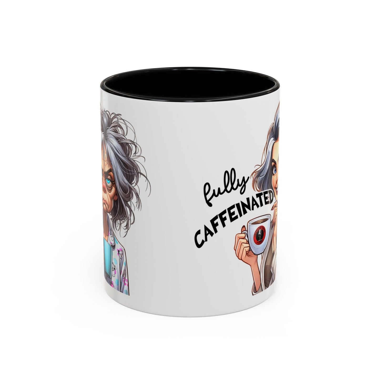 Funny Before & After Coffee Mug — Haggard Before, Fabulous After (11/15oz)