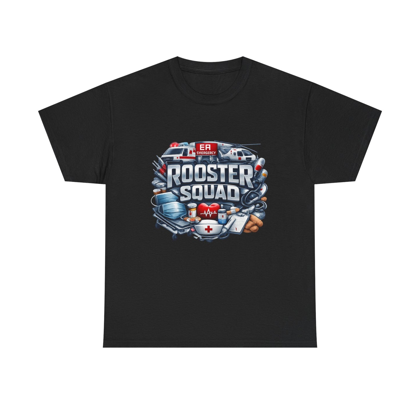 Rooster Squad ER Team T-Shirt — Emergency Medical Technician Paramedic Tee