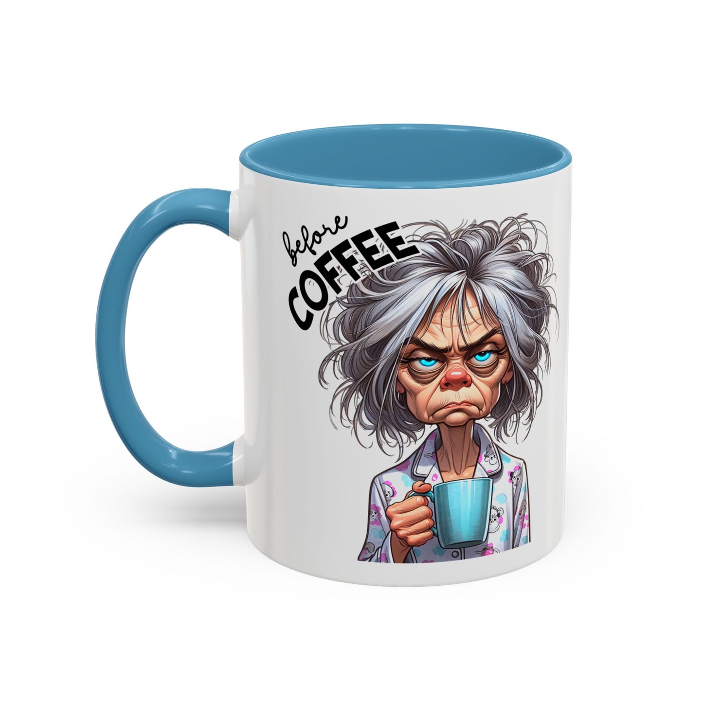 Funny Before & After Coffee Mug — Haggard Before, Fabulous After (11/15oz)