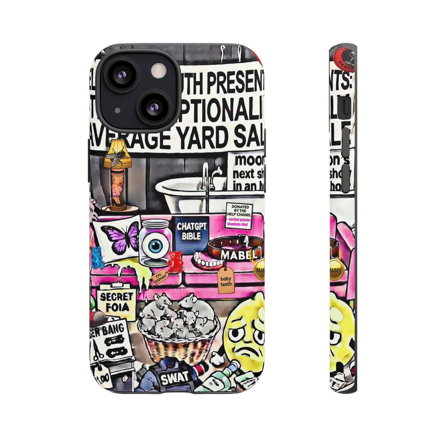 Full - 'Elevated Truth Presents: The Exceptionally Average Yard Sale' Illustrated Design