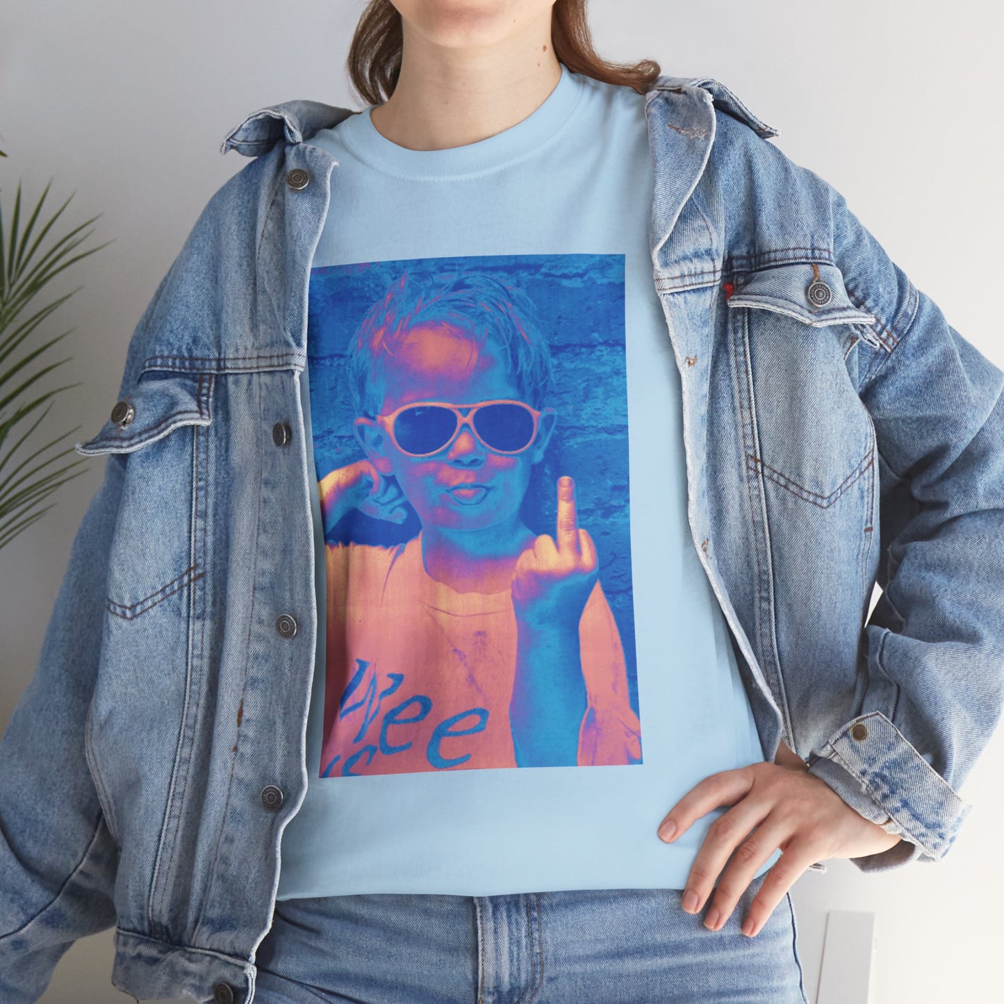 Sassy Girl Middle Finger T-Shirt — Funny Bold Graphic Tee