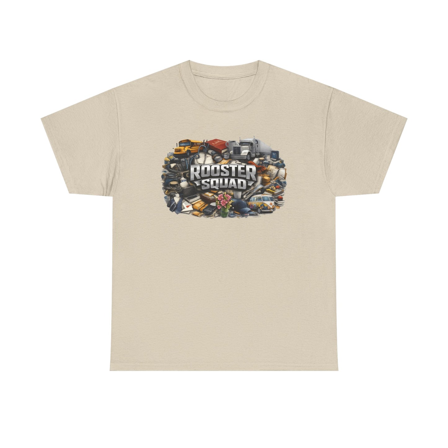 Rooster Squad STRONGER TOGETHER - WE ARE MANY — Vintage Farming / Barnyard Crew Shirt