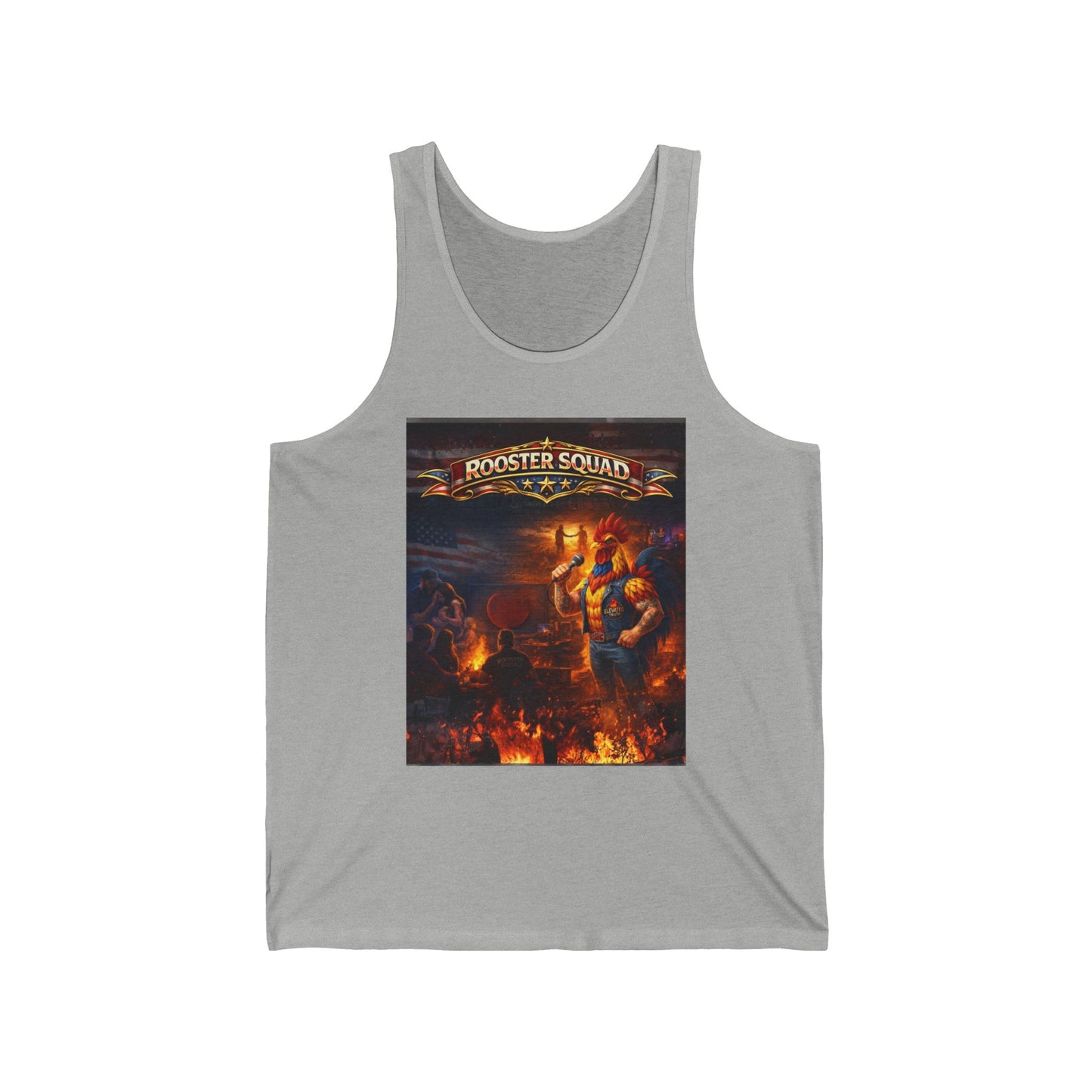 Patriotic 'Family & Love of Country' Tank Top