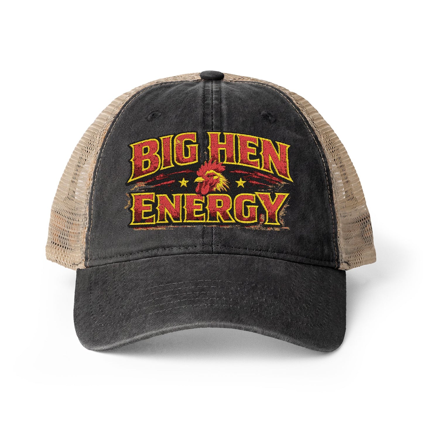 Big Hen Energy- Rooster Squad mesh back Cap