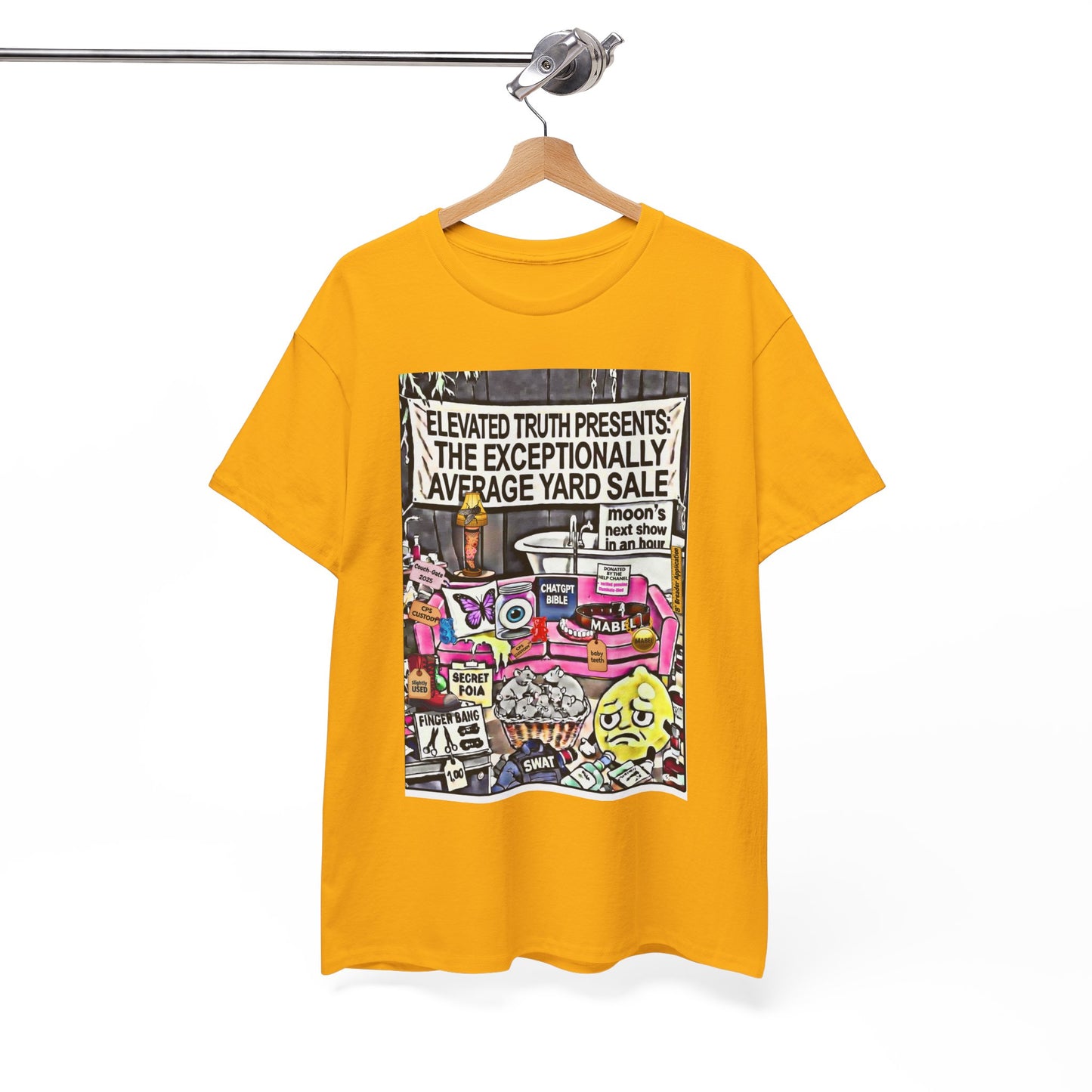 Funny YouTube Streets 'End of the Year YARDSALE!' T‑Shirt