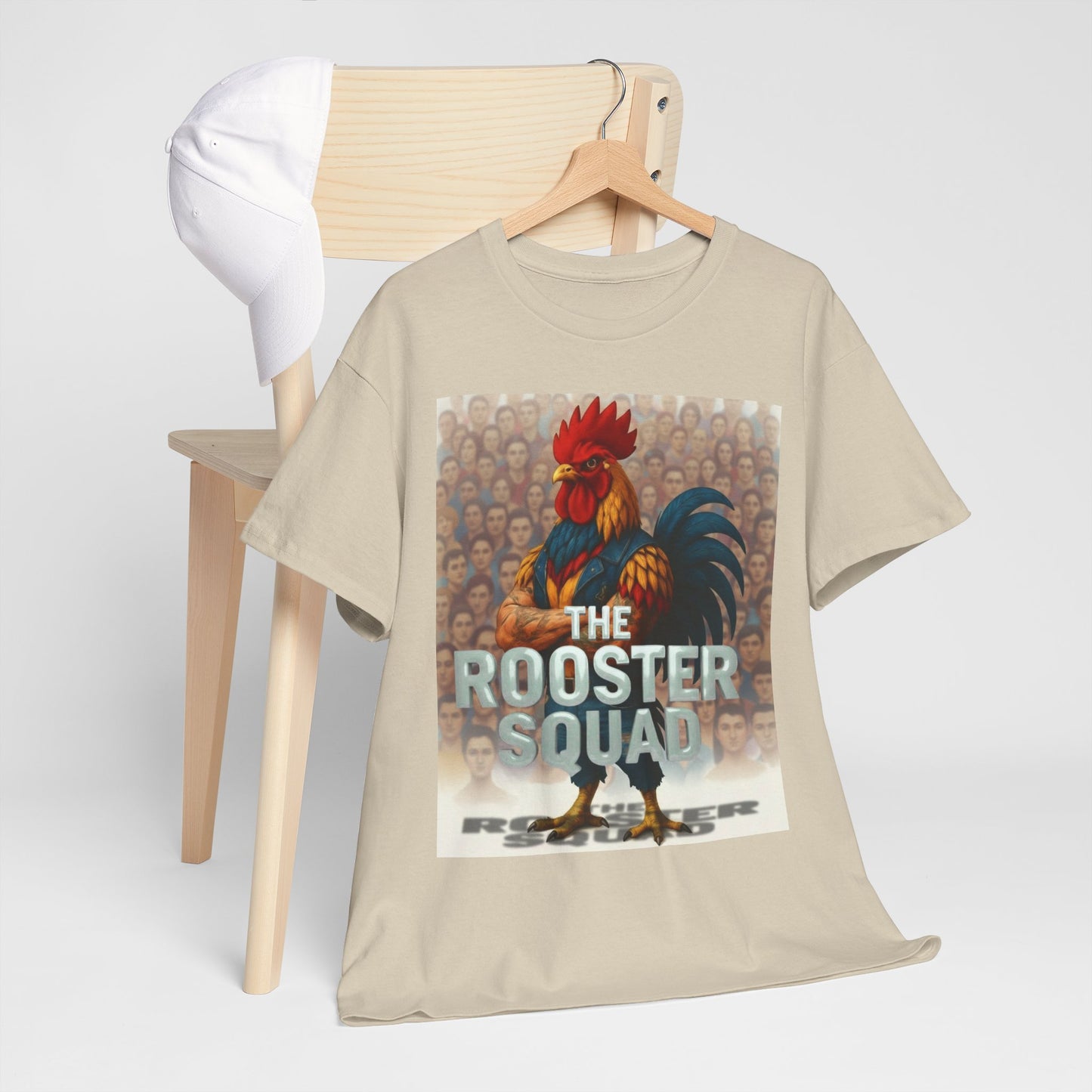 Rooster Squad T-Shirt — Rock With Our Flock Tee
