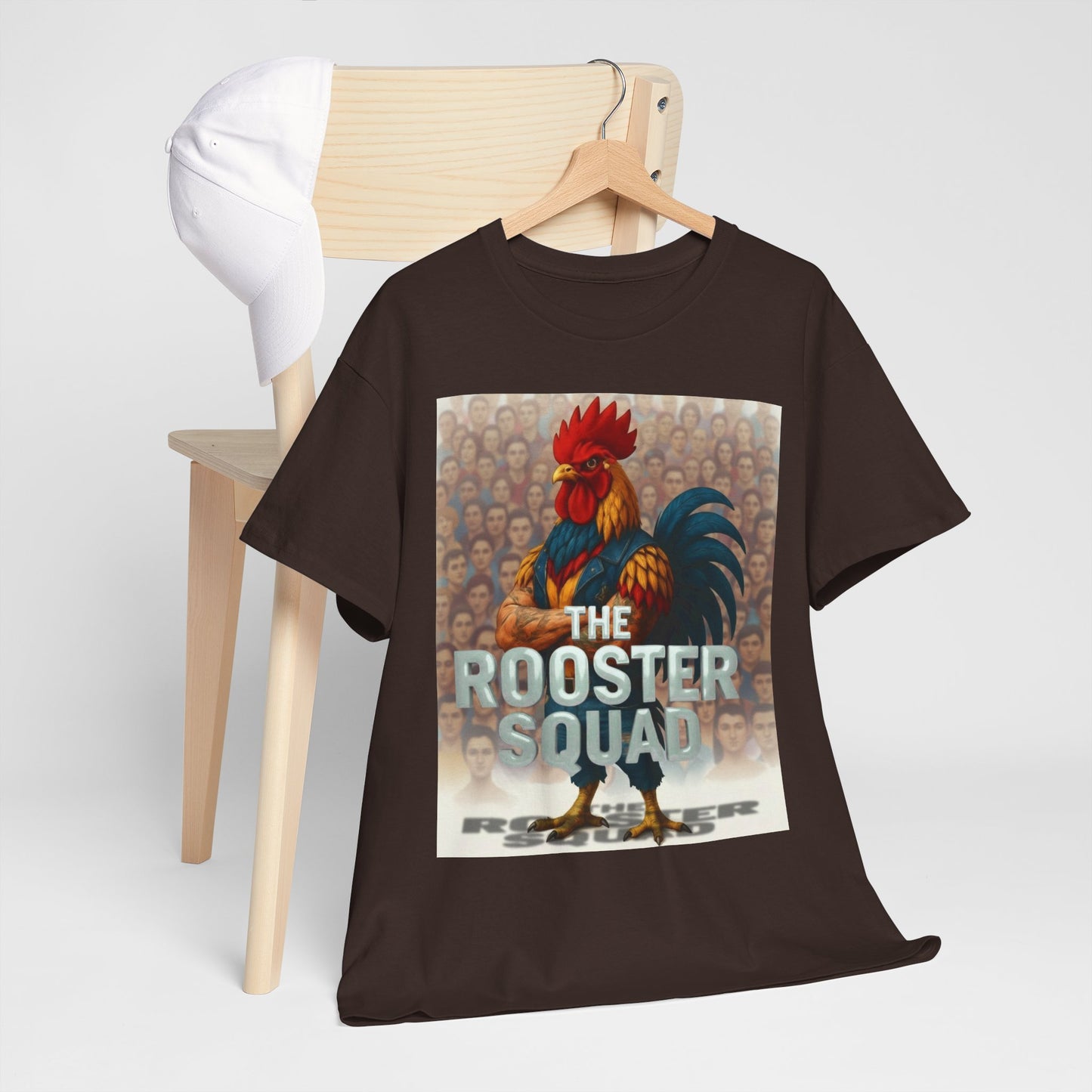 Rooster Squad T-Shirt — Rock With Our Flock Tee
