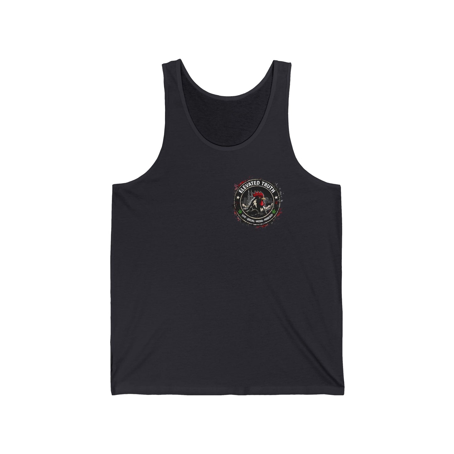 God Is Great Tank Top — Funny Cannabis & Party Quote Muscle Tee