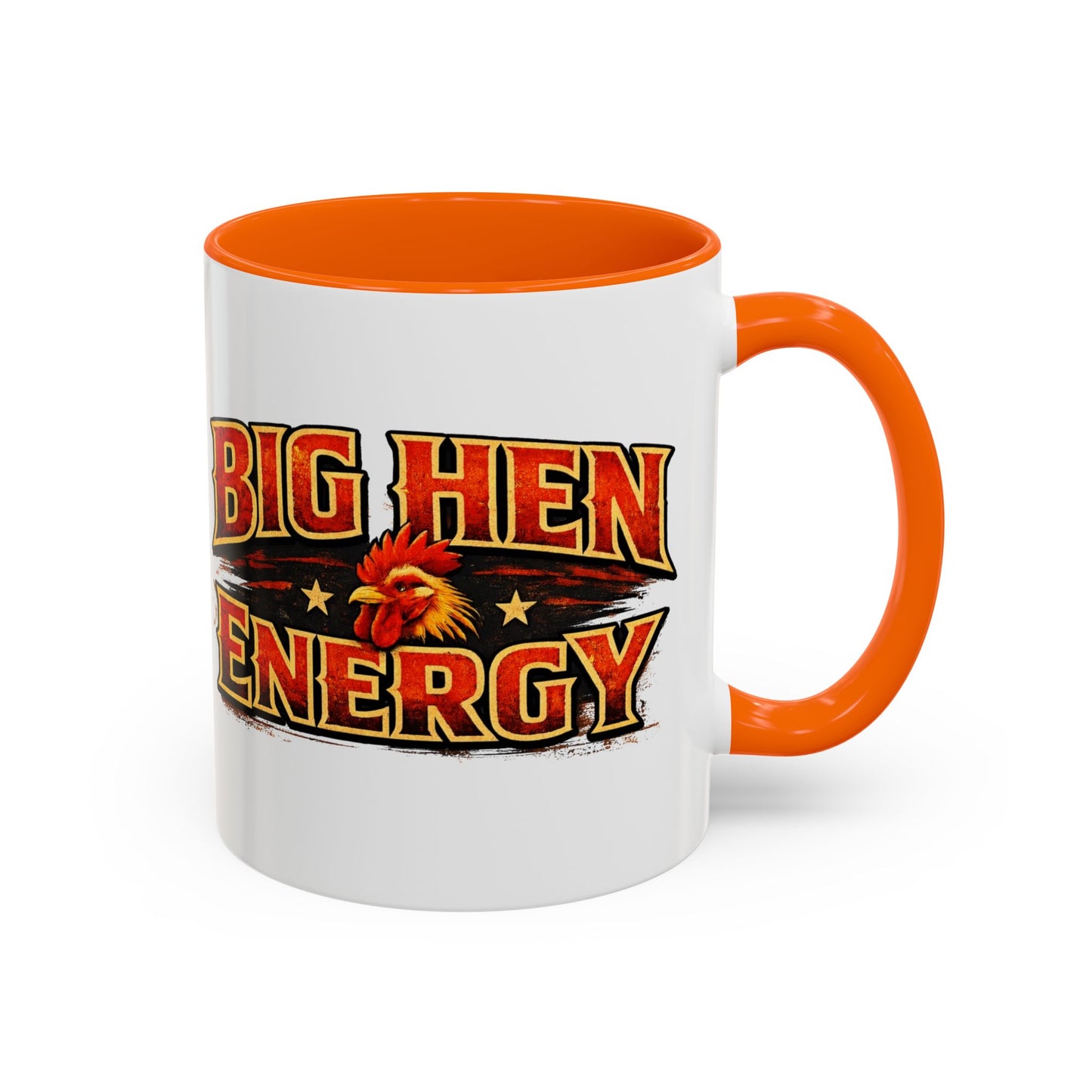 Rooster Squad Coffee Mug — “Big Hen Energy” Funny Farm Chicken Gift