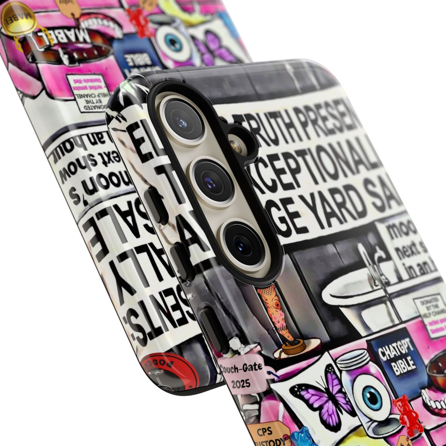 Full - 'Elevated Truth Presents: The Exceptionally Average Yard Sale' Illustrated Design