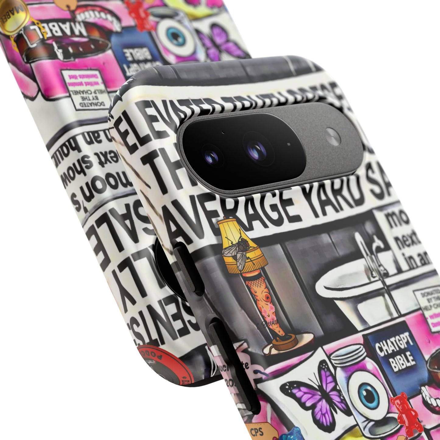 Full - 'Elevated Truth Presents: The Exceptionally Average Yard Sale' Illustrated Design