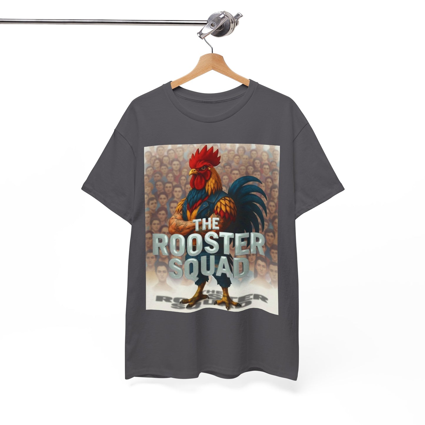 Rooster Squad T-Shirt — Rock With Our Flock Tee