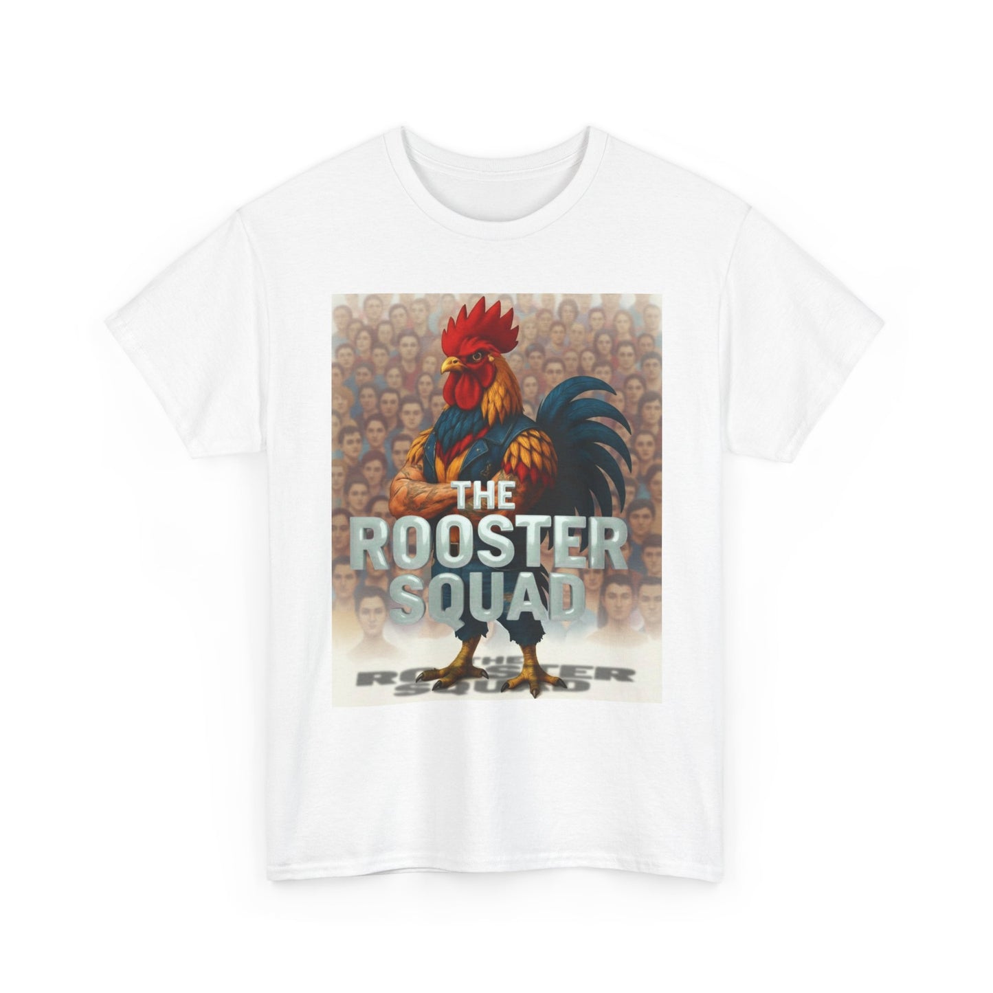 Rooster Squad T-Shirt — Rock With Our Flock Tee