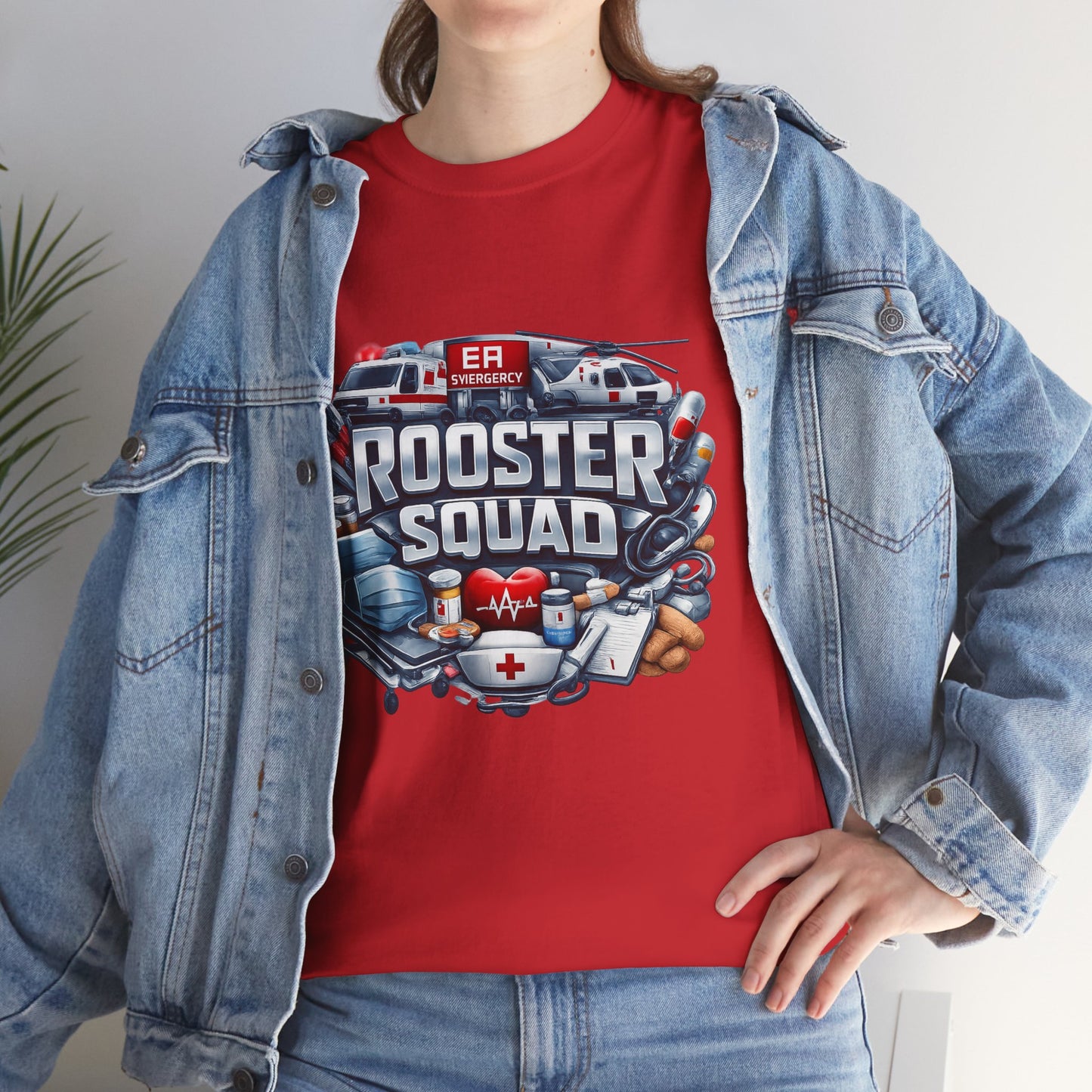 Rooster Squad ER Team T-Shirt — Emergency Medical Technician Paramedic Tee