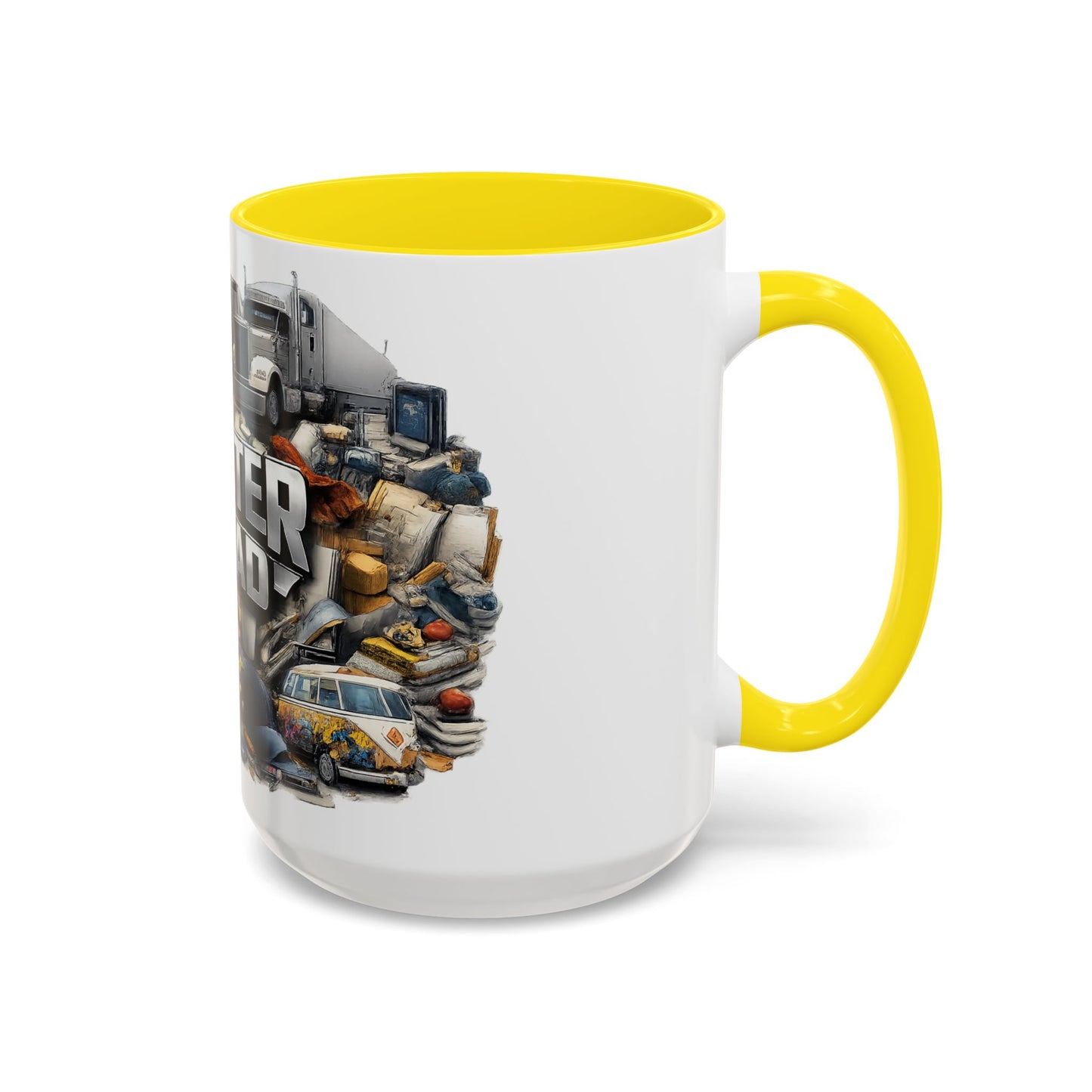 Rooster Squad Accent Coffee Mug — 'Rooster Squad, Loud and Proud' Bright Ceramic Mug