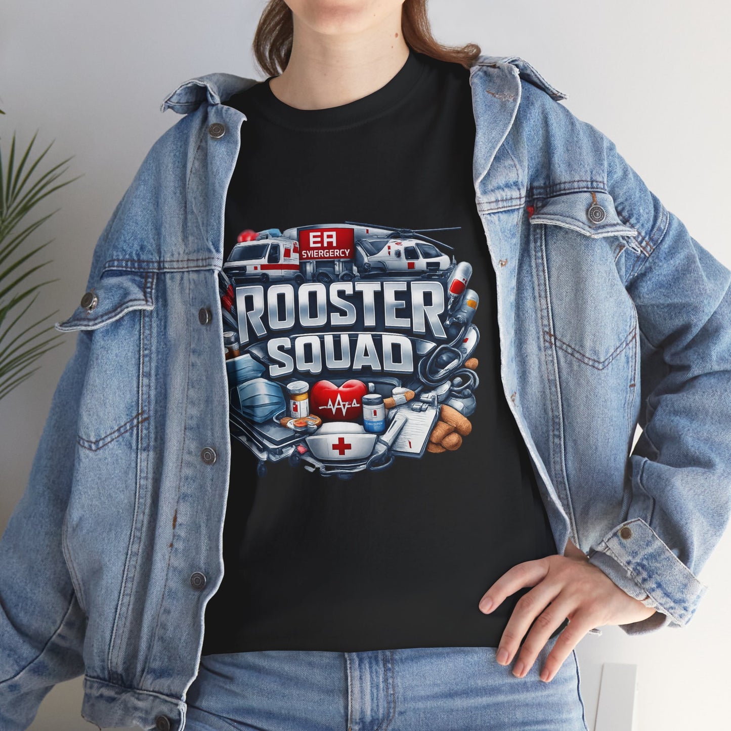 Rooster Squad ER Team T-Shirt — Emergency Medical Technician Paramedic Tee