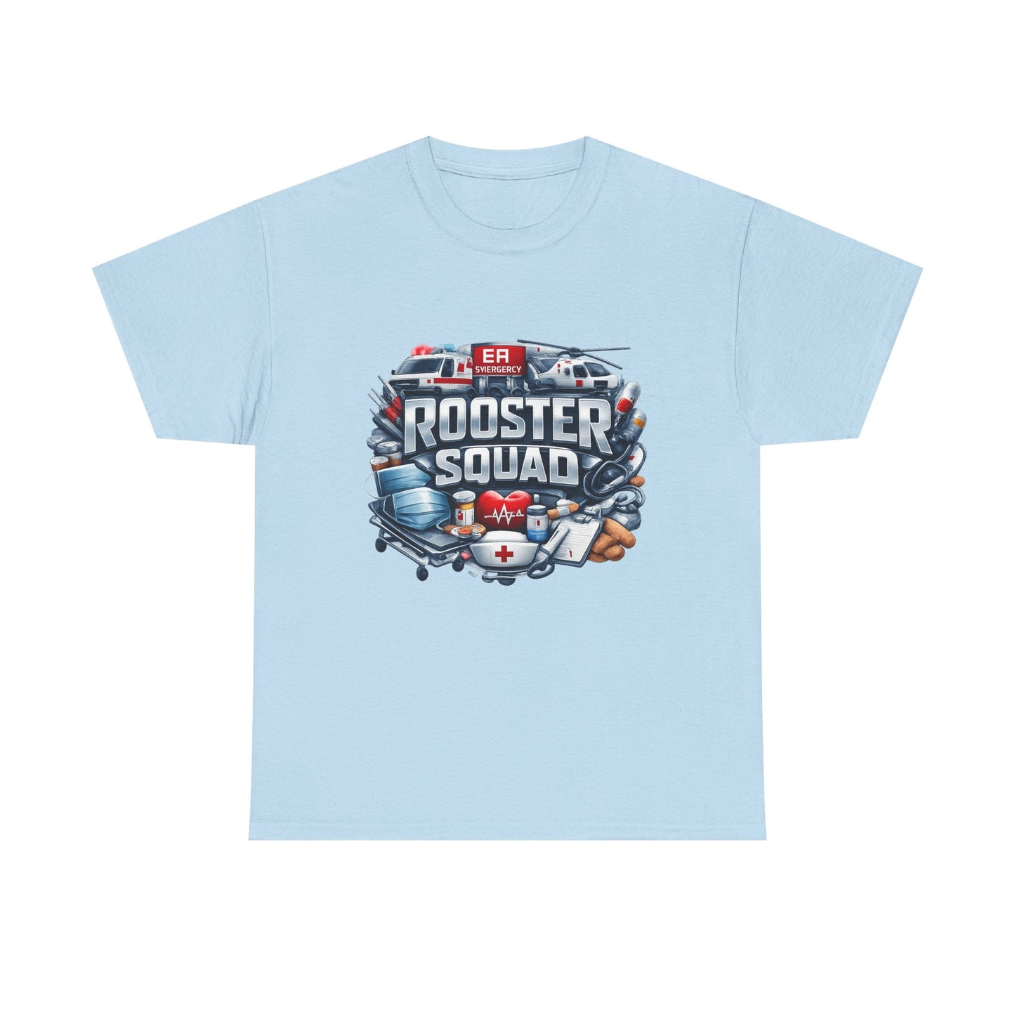 Rooster Squad ER Team T-Shirt — Emergency Medical Technician Paramedic Tee