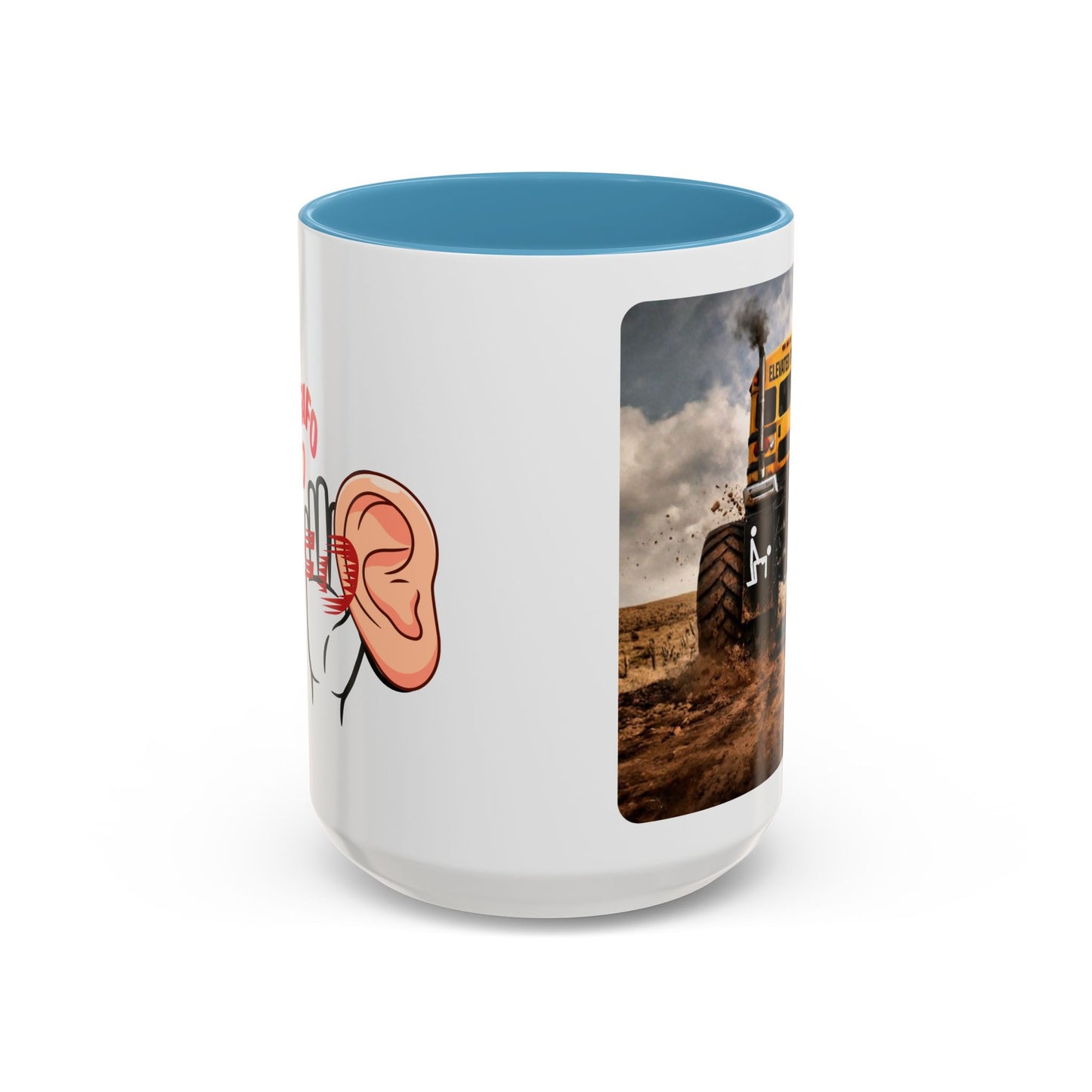 ELEVATED TRUTH MONSTER BUS Coffee Mug — 'Elevated Truth'  SAVING THE STREETS Gift (11/15 oz)