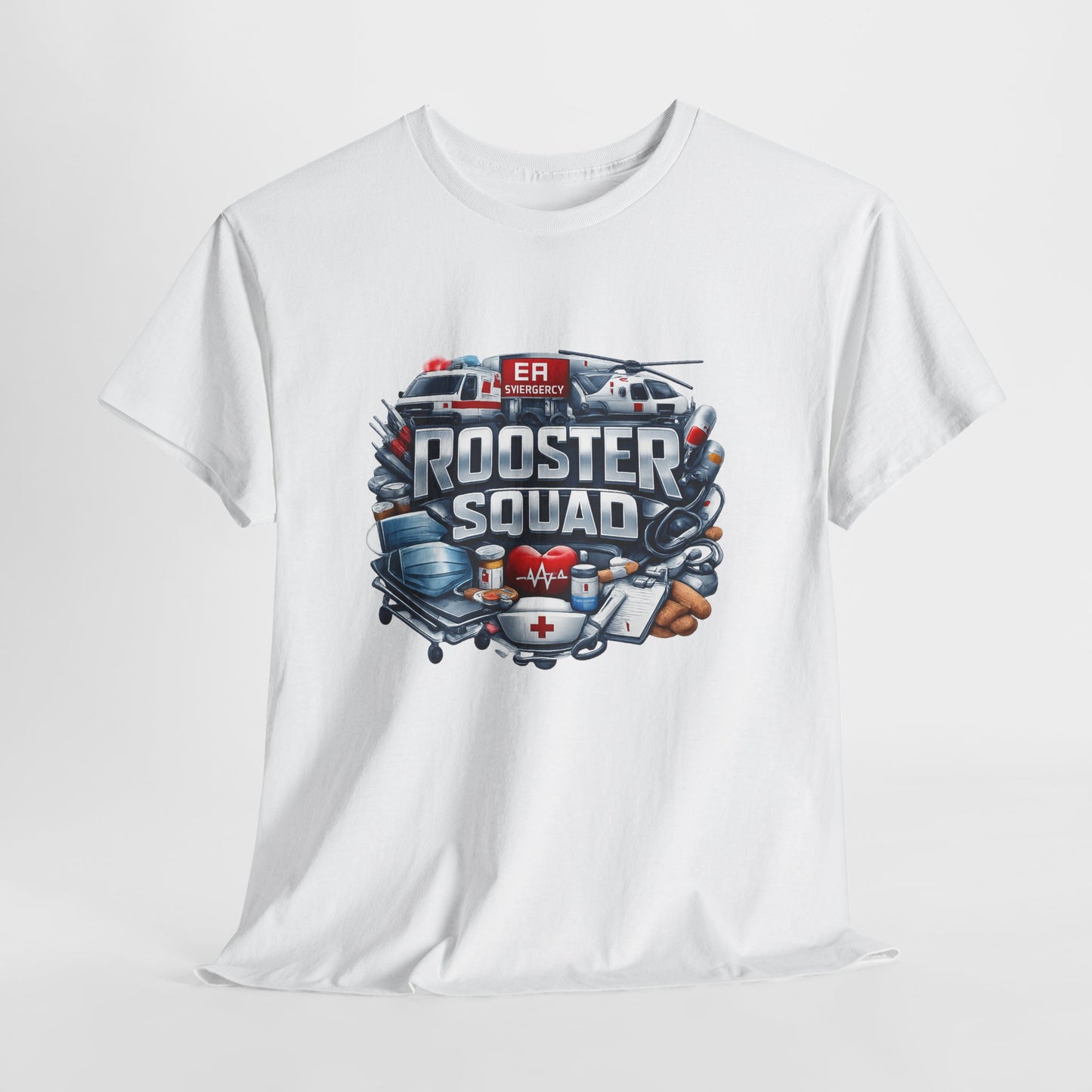 Rooster Squad ER Team T-Shirt — Emergency Medical Technician Paramedic Tee